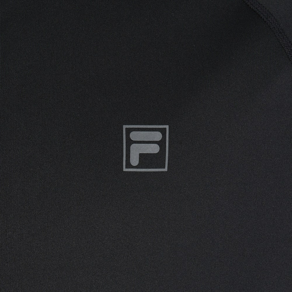 1100FS2RTH2401XBLK FILA Colorblock Zip-Up Rash Guard Black - #4
