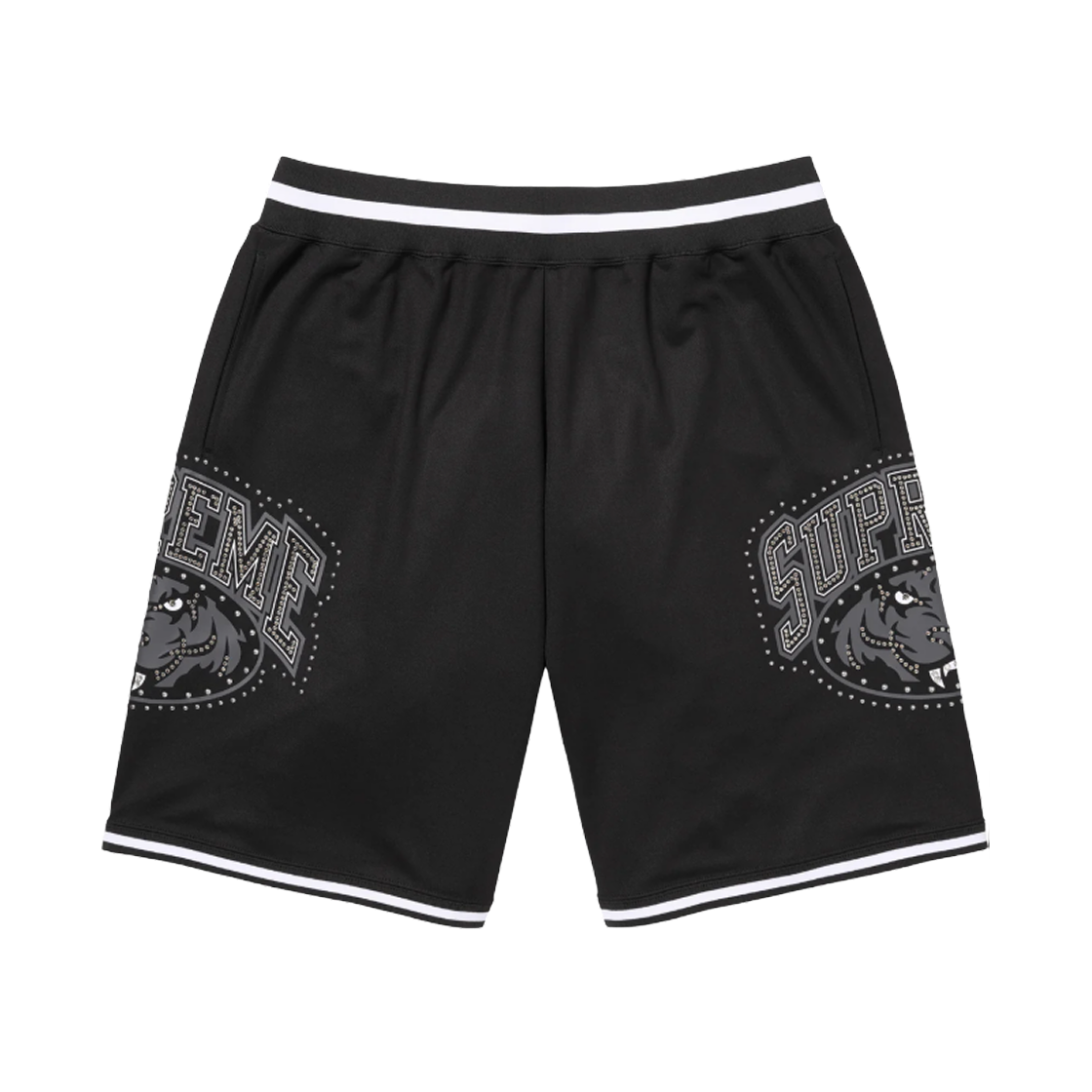 슈프림 스터드 베스킷볼 쇼츠 블랙 - 25SS