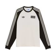 Adidas x Oasis Tour 3-Stripes Longsleeve T-Shirt White - US Sizing