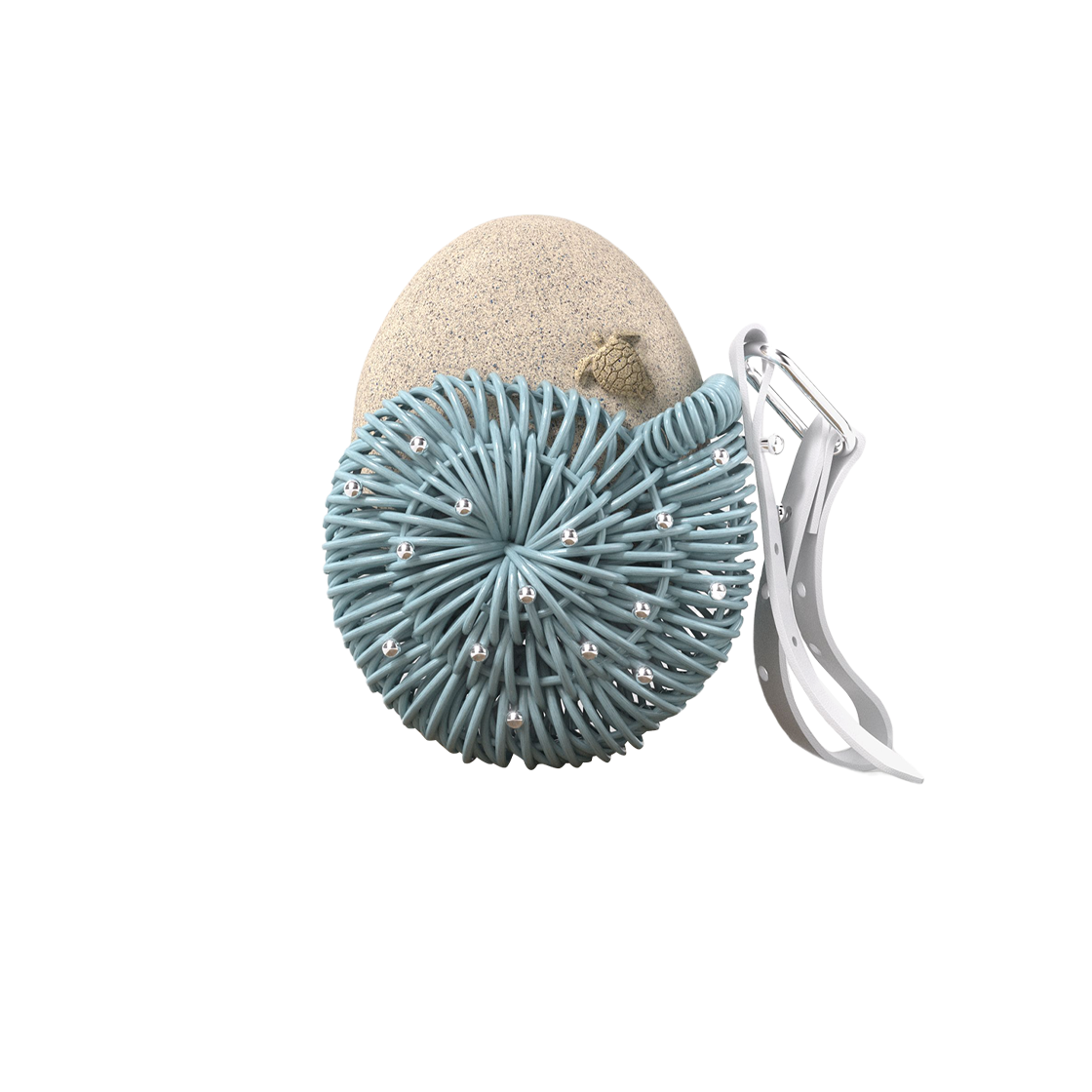 탬버린즈 라탄 웨어 에그 퍼퓸 케이스 블루(Tamburins Rattan Wear Egg Perfume Case Blue)