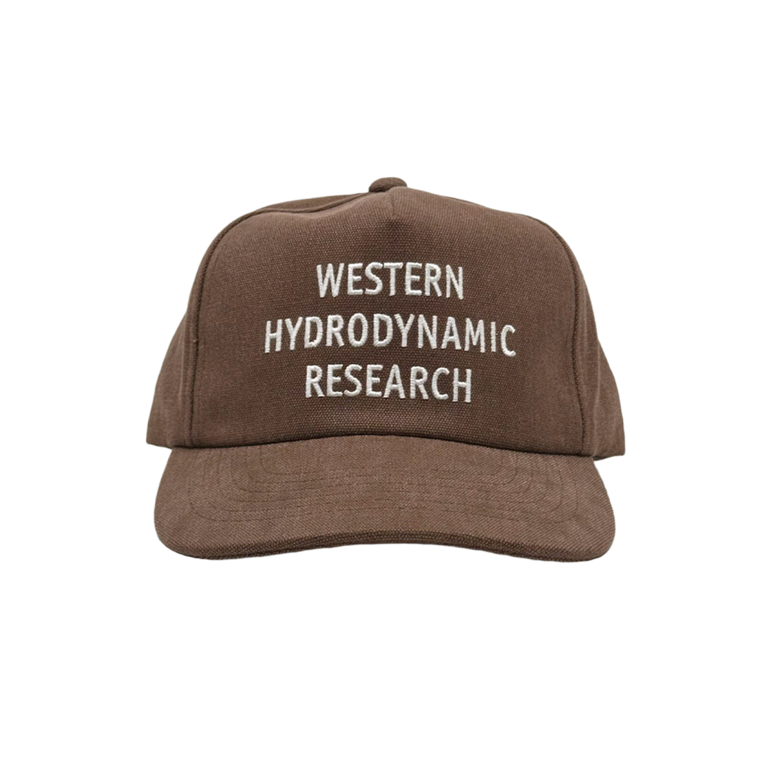 - Western Hydrodynamic Research Canvas Promo Hat Brown