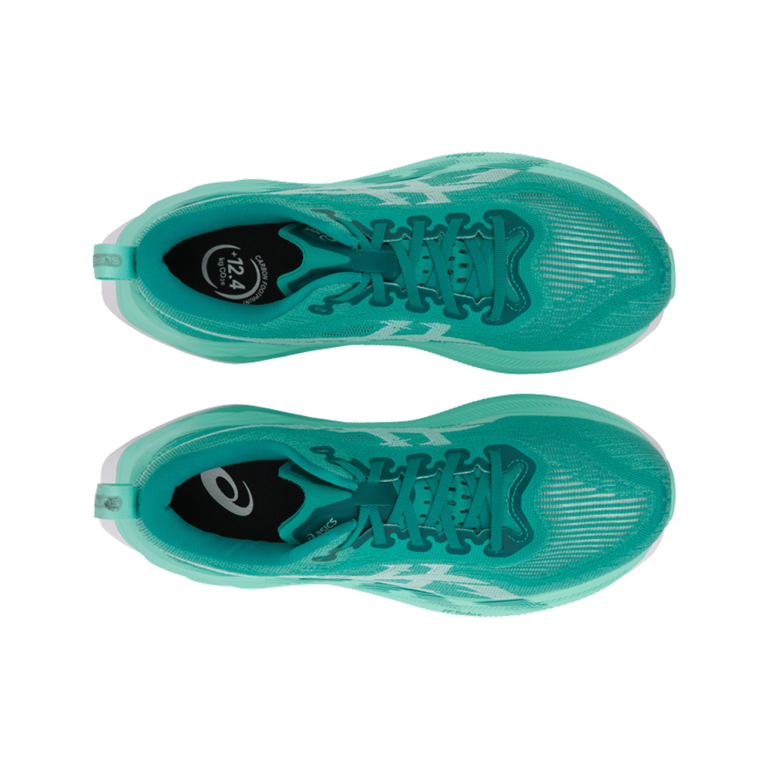 1013A142-400 Asics Superblast 2 Wave Teal Illuminate Mint - #5