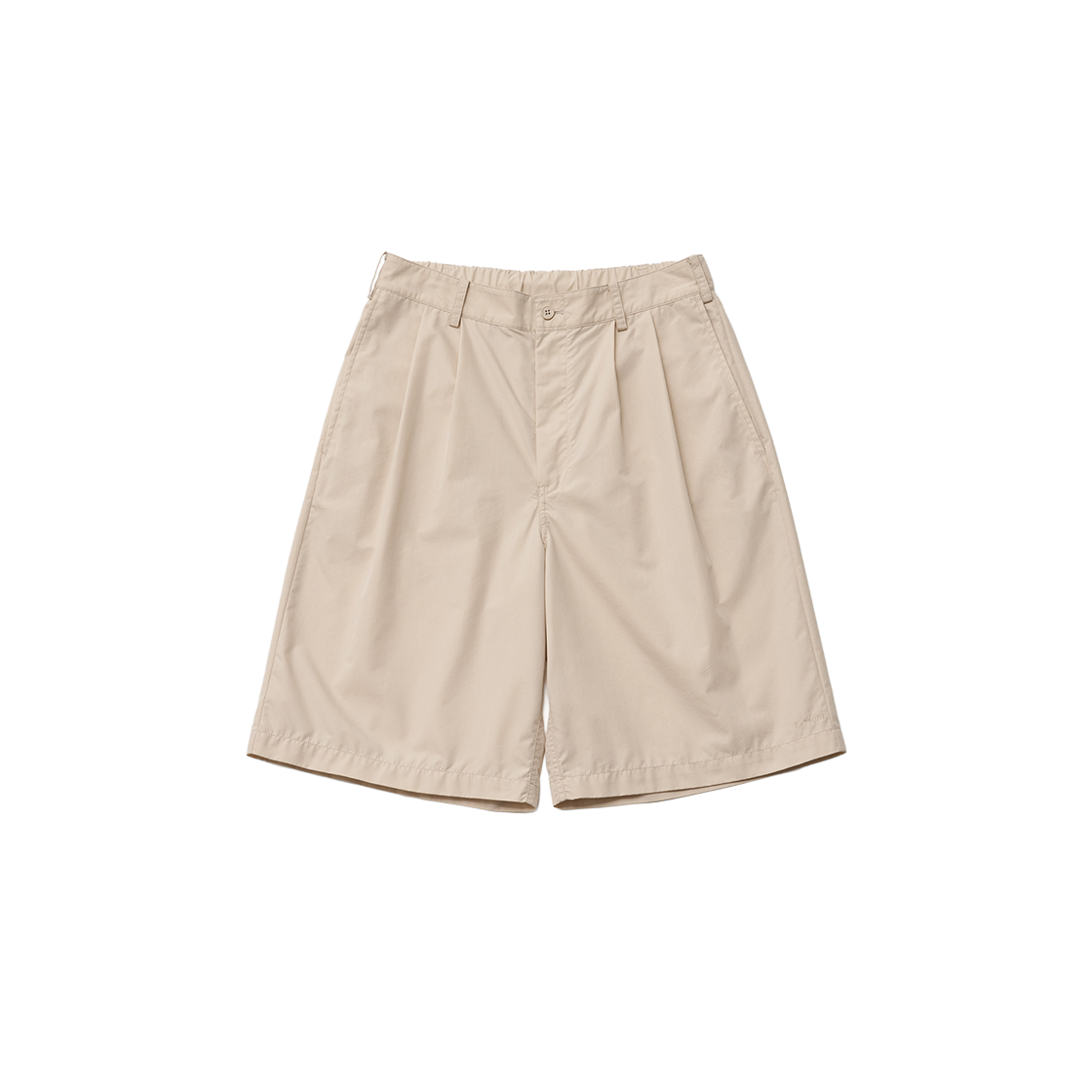 르티그레 투 턱 밴디드 쇼츠 아몬드 밀크(Le TIGRE Two Tuck Banded Shorts Almond Milk)