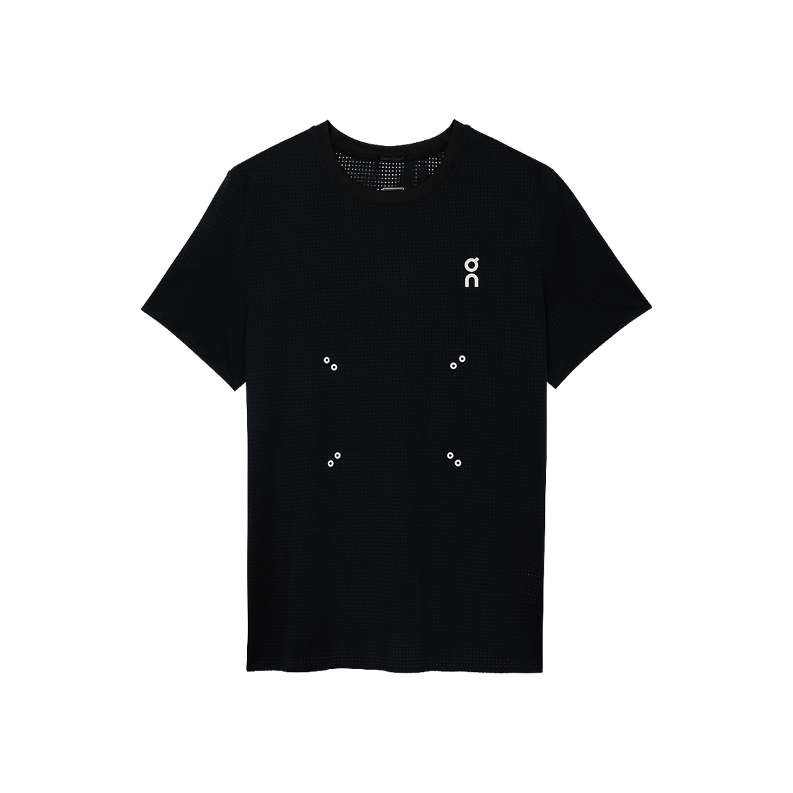 온 러닝 페이스 메쉬 티셔츠 블랙(On Running Pace Mesh T-Shirt Black)
