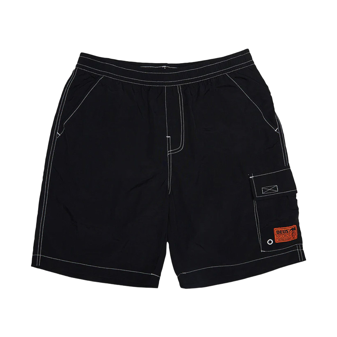 데우스 엑스 마키나 빅 펠라 스윔쇼츠 메쉬 블랙(Deus Ex Machina Big Fella Swimshort (Mesh) Black)