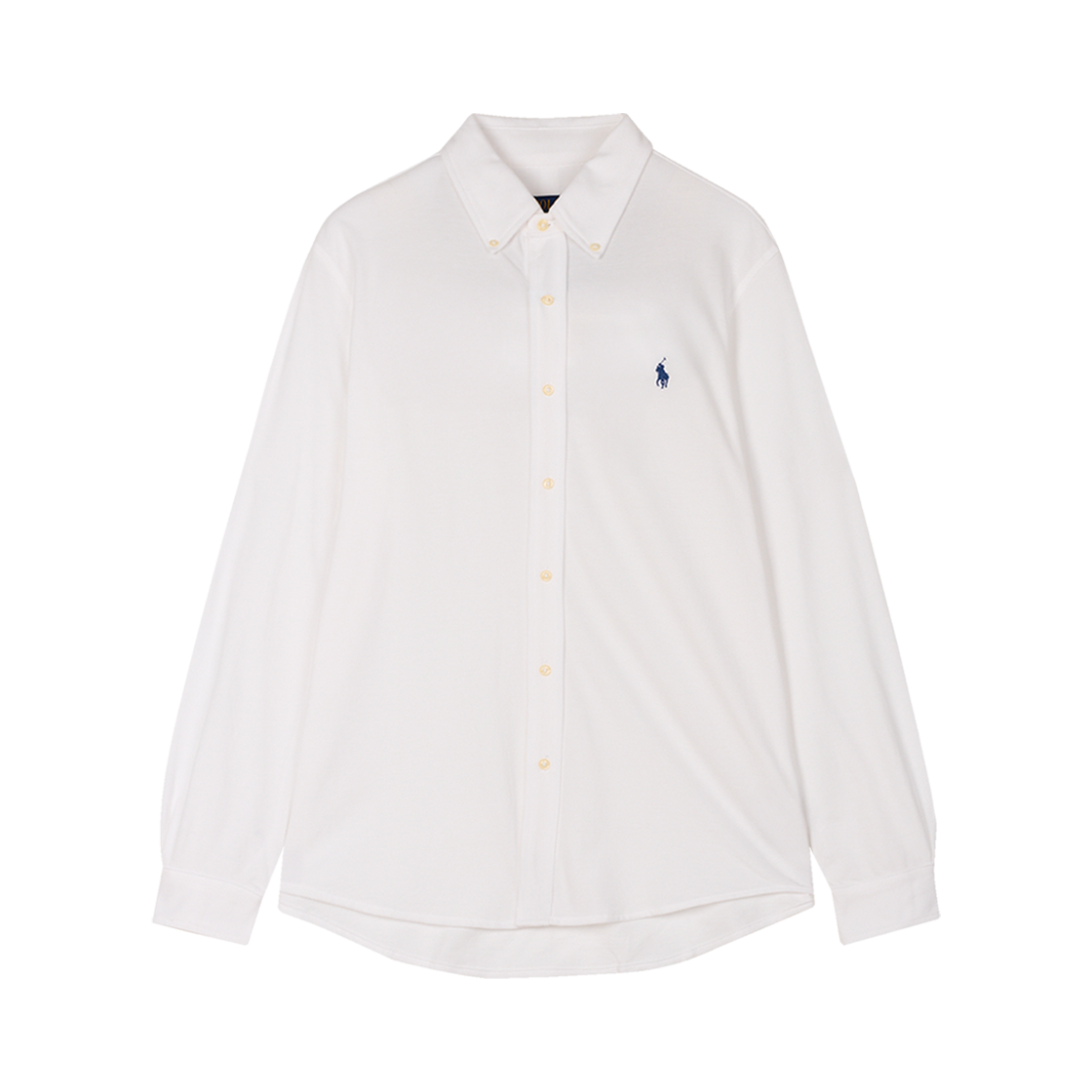 폴로 랄프 로렌 페더웨이트 메쉬 셔츠 화이트 - 25SS([15%적립] Polo Ralph Lauren Featherweight Mesh Shirt White - 25SS)