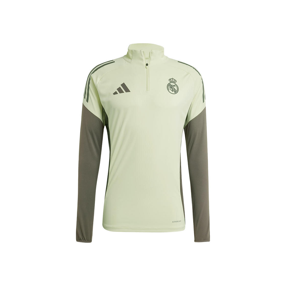 아디다스 레알 마드리드 티로 25 컴피티션 트레이닝 탑 올모스트 라임 - KR 사이즈(Adidas Real Madrid Tiro 25 Competition Training Top Almost Lime - KR Sizing)