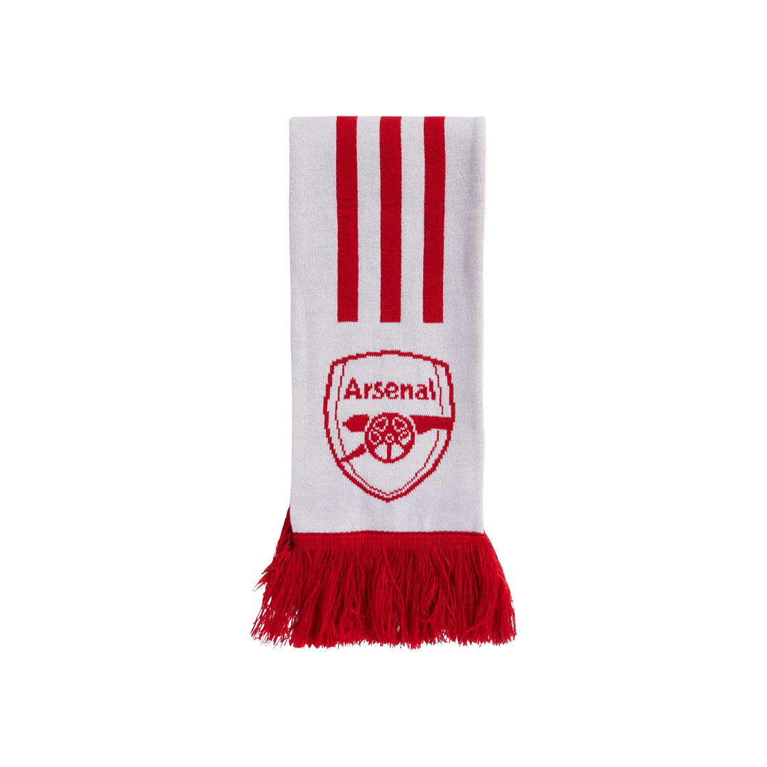 JY4601 Adidas Arsenal Home Scarf Better Scarlet White