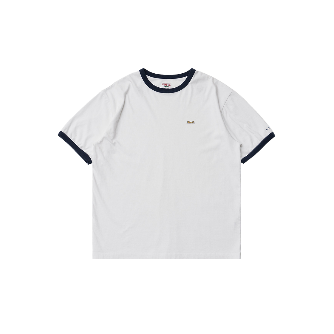 르티그레 클래식 링거 티셔츠 오프 화이트(Le TIGRE Classic Ringer T-shirt Off White)