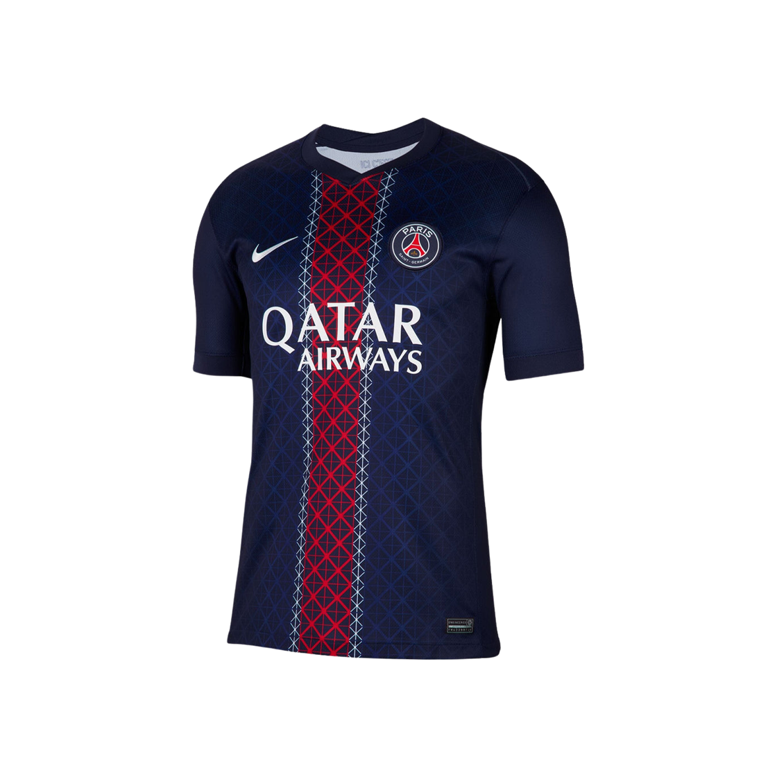 나이키 파리 생제르맹 2025/26 스타디움 홈 드라이핏 사커 레플리카 저지 미드나잇 네이비 (논 마킹 버전)(Nike Paris Saint-Germain 2025/26 Stadium Home Dri-Fit Soccer Replica Jersey Midnight Navy (Non Marking Ver.))
