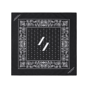 WELTER EXPERIMENT Vintage Paisley Bandana Black