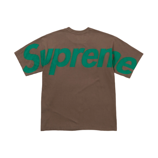 Supreme Intarsia S/S Top Brown - 25SS
