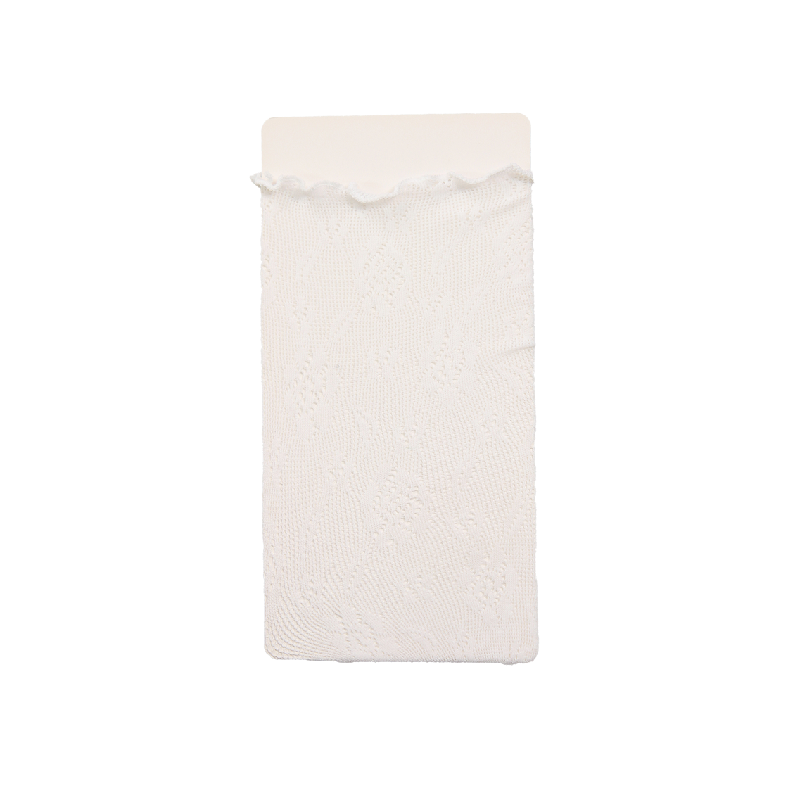 L0000144 Onnitella Rose Ankle Socks White