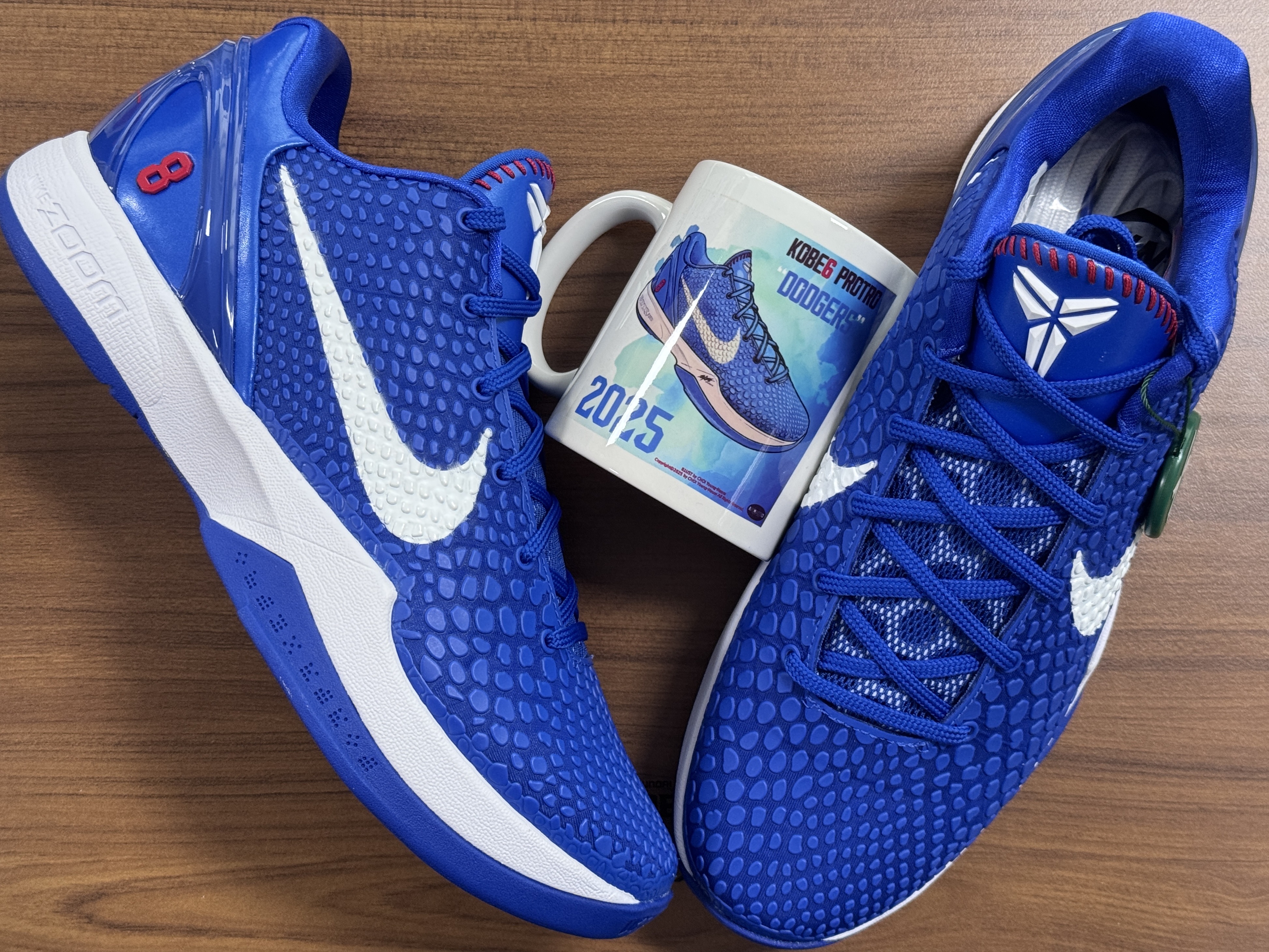 Nike Kobe 6 Protro Game Royal White 착용 스타일 - 10