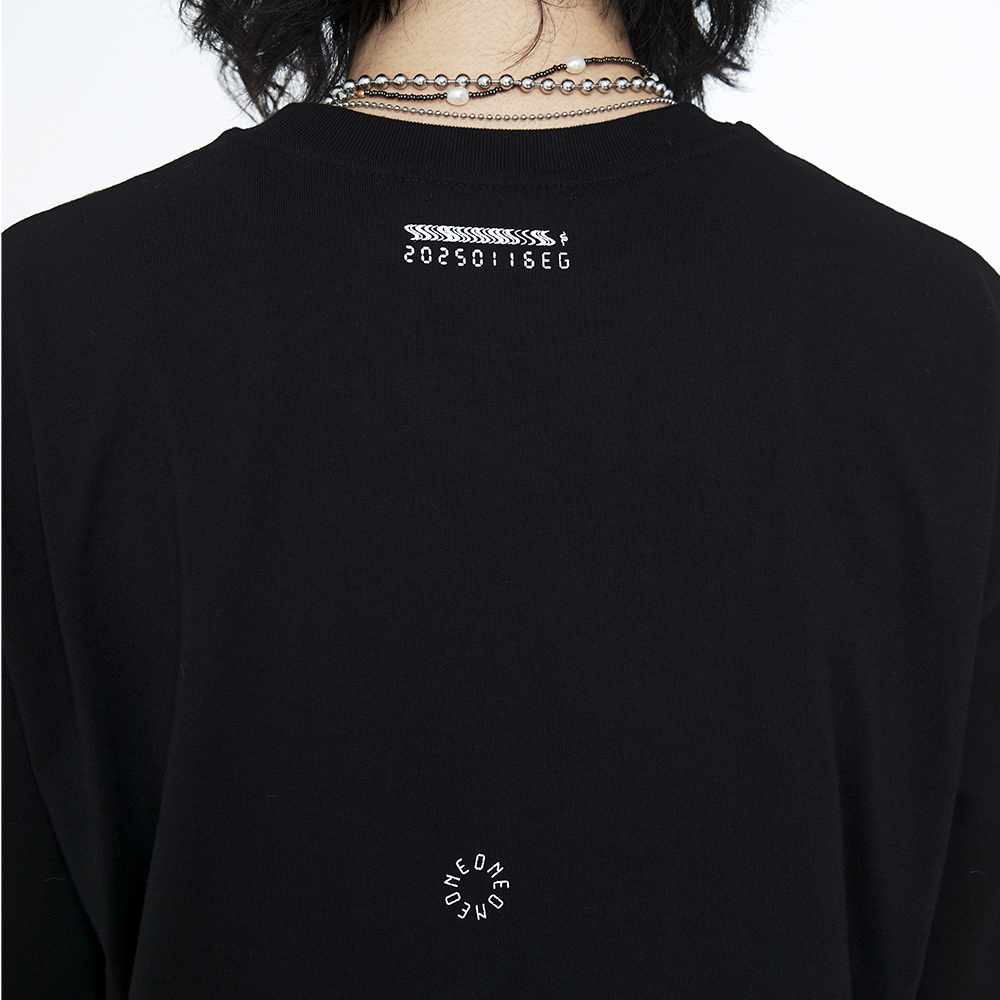 쎄르페 x James Keys EVERYBODY GOES 반팔티 블랙(SSERPE X James Keys Everybody Goes Half Sleeve T Black) - 4