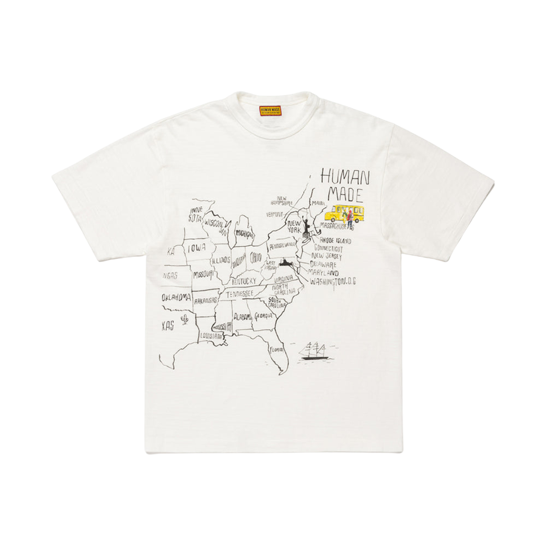 HM29TE020 Human Made Graphic T-Shirt White