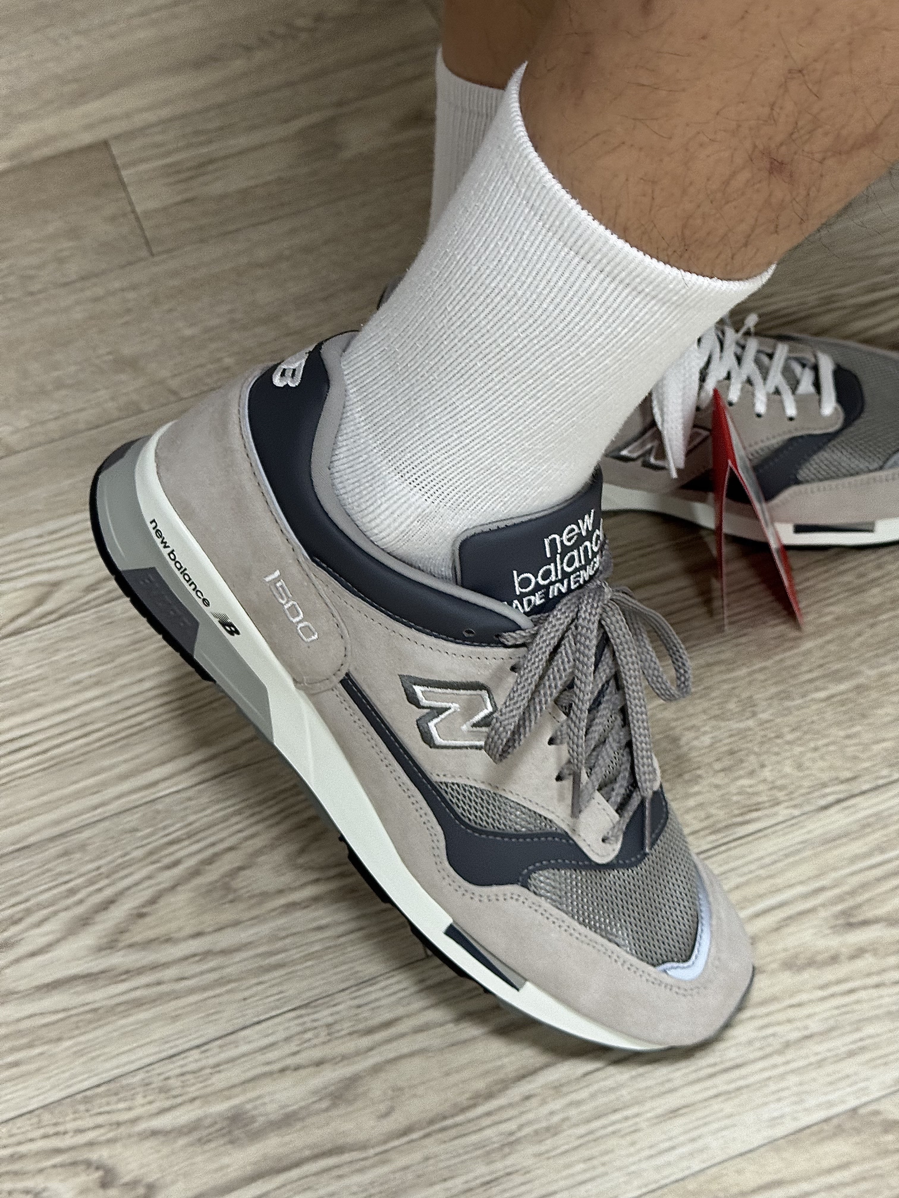 New Balance 1500 Made in UK Grey 착용 스타일