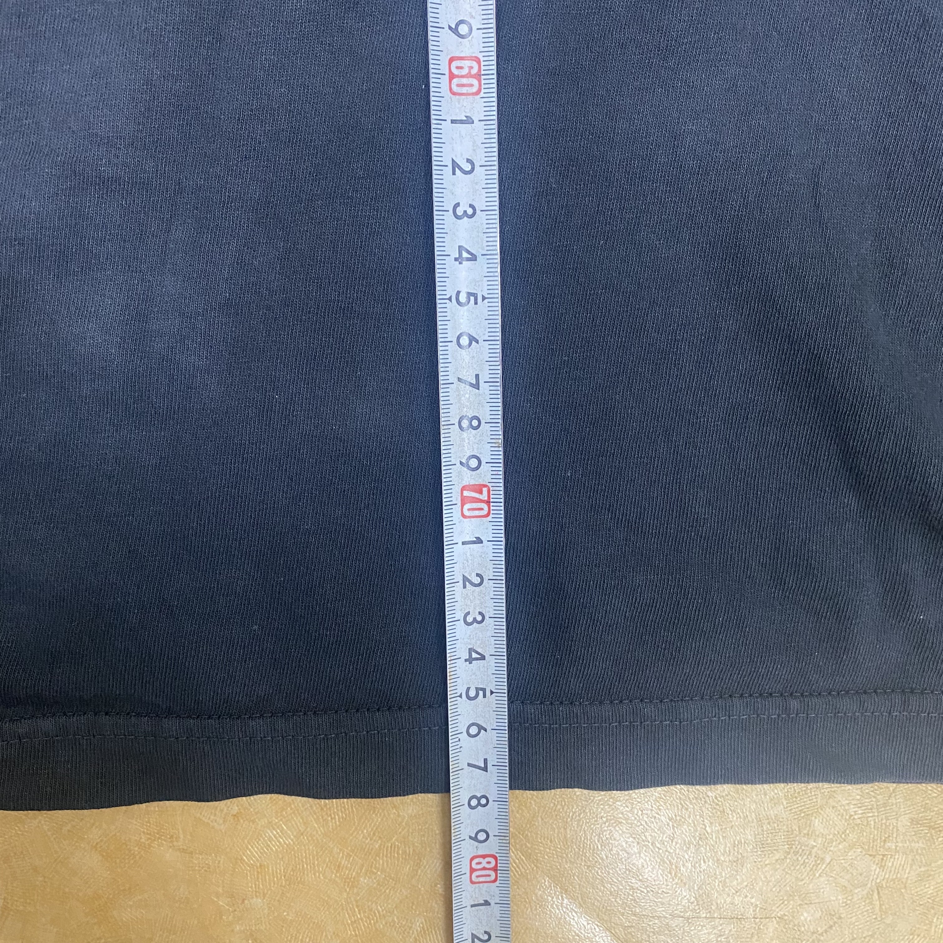 Stussy Pigment Dyed Classic Gear T-Shirt Black 착용 스타일 - 4