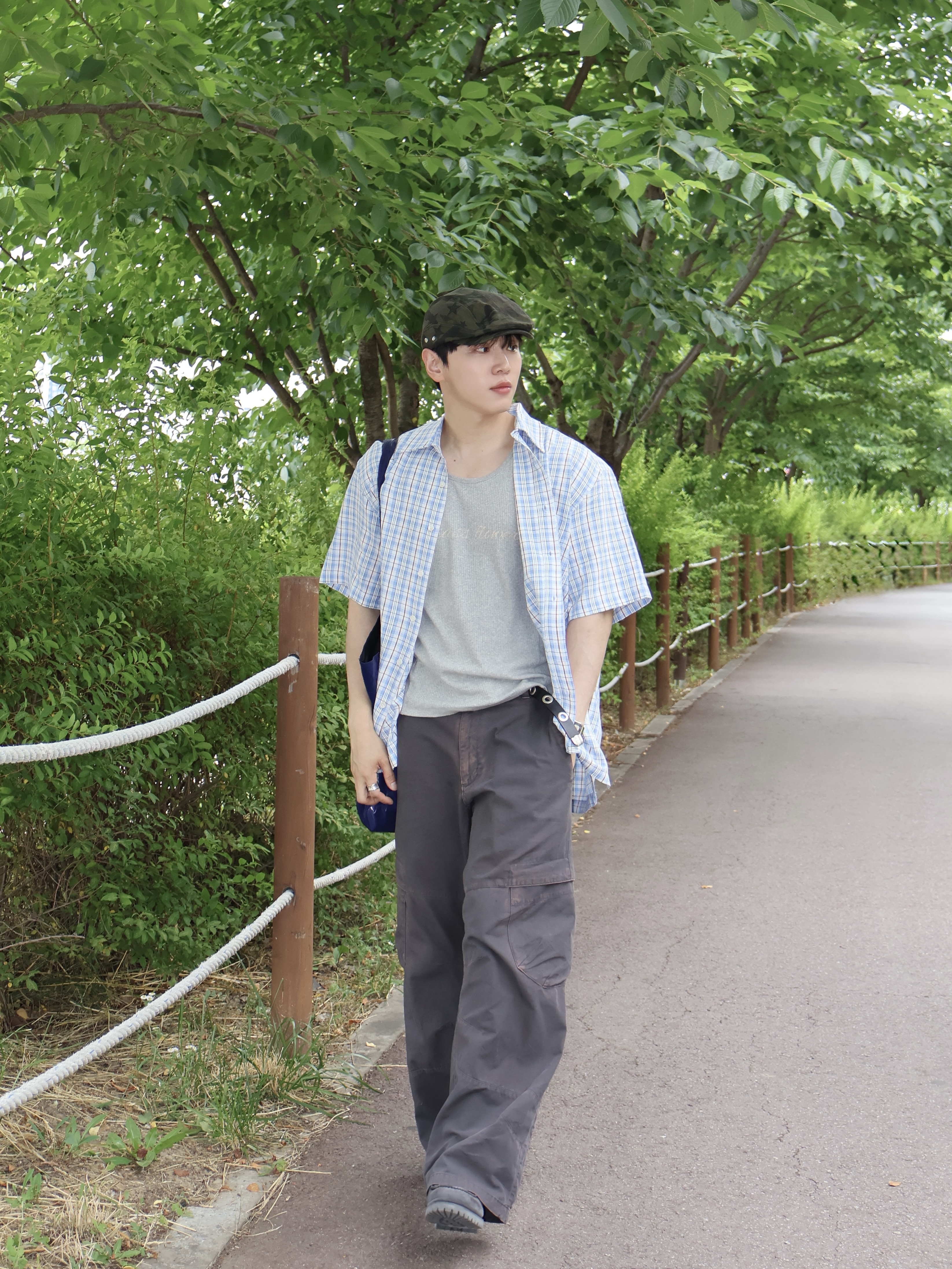 Ballute All Weather Over Silhouette Shirts Blue Check, Timberland x Sculpstore 3-Eye Boat Shoes Black - Wide 착용 스타일 - 5