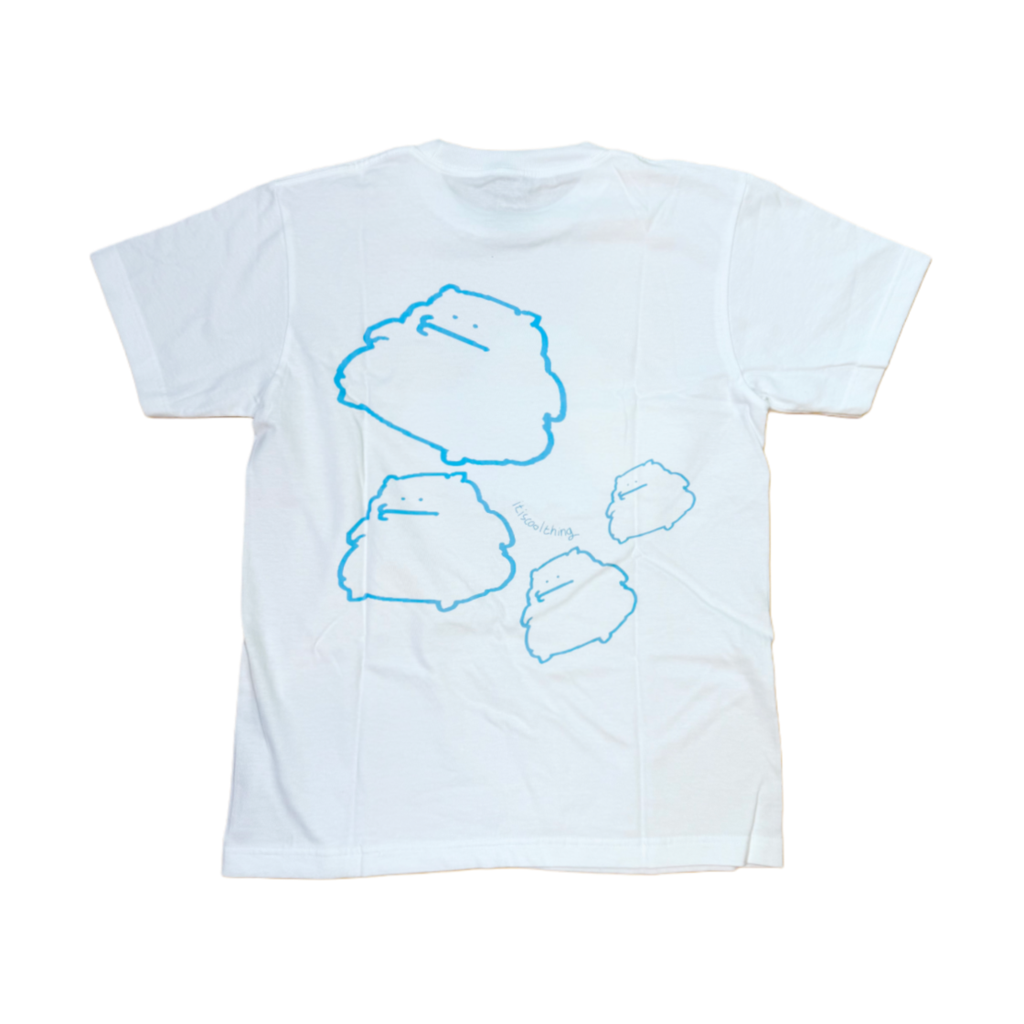 잇츠쿨띵 뚱민철 티셔츠 화이트(itiscoolthing Dung Mincheol T-Shirts White) - 2