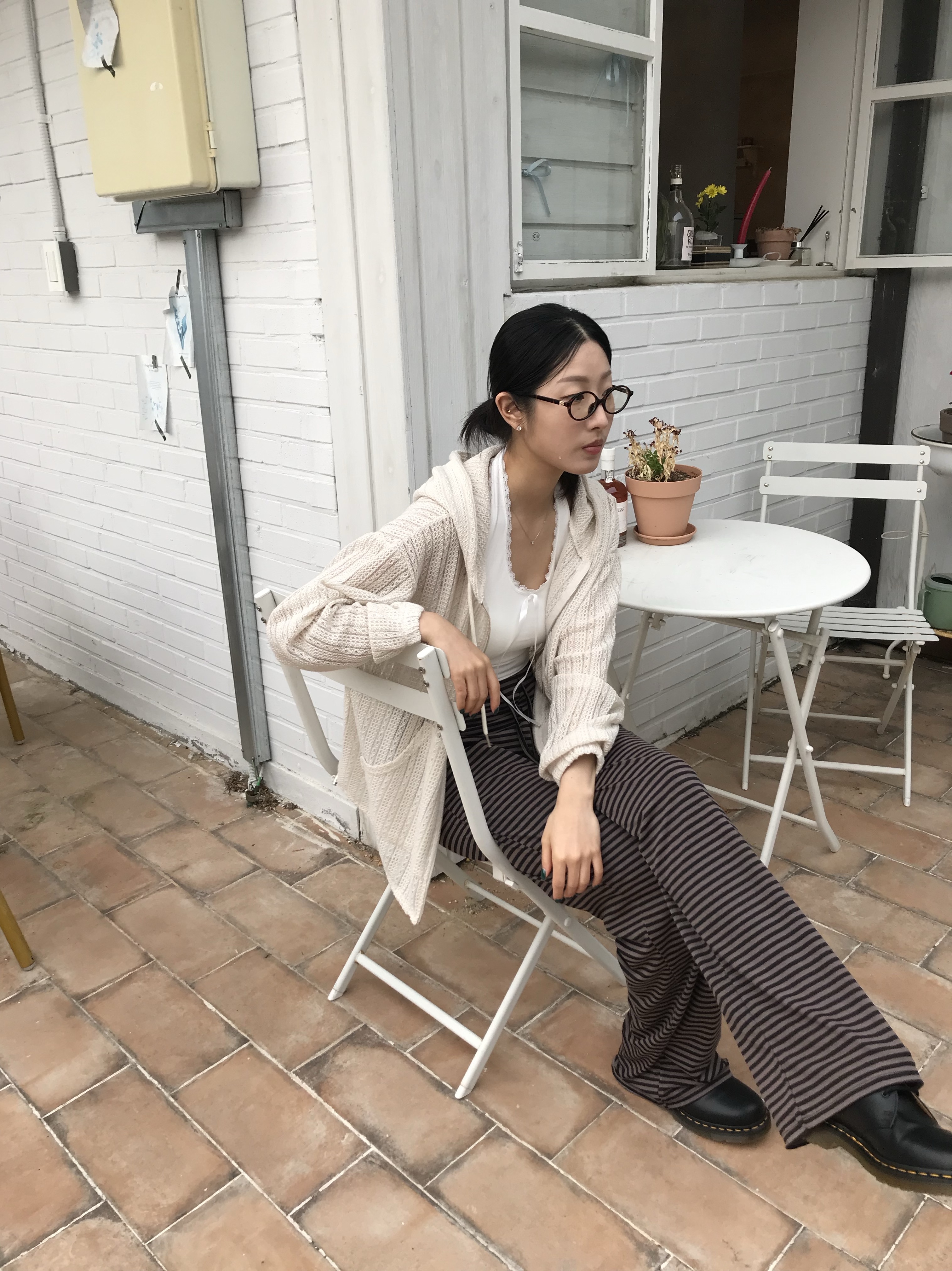 Dr. Martens 1461 Smooth Black 착용 스타일 - 3