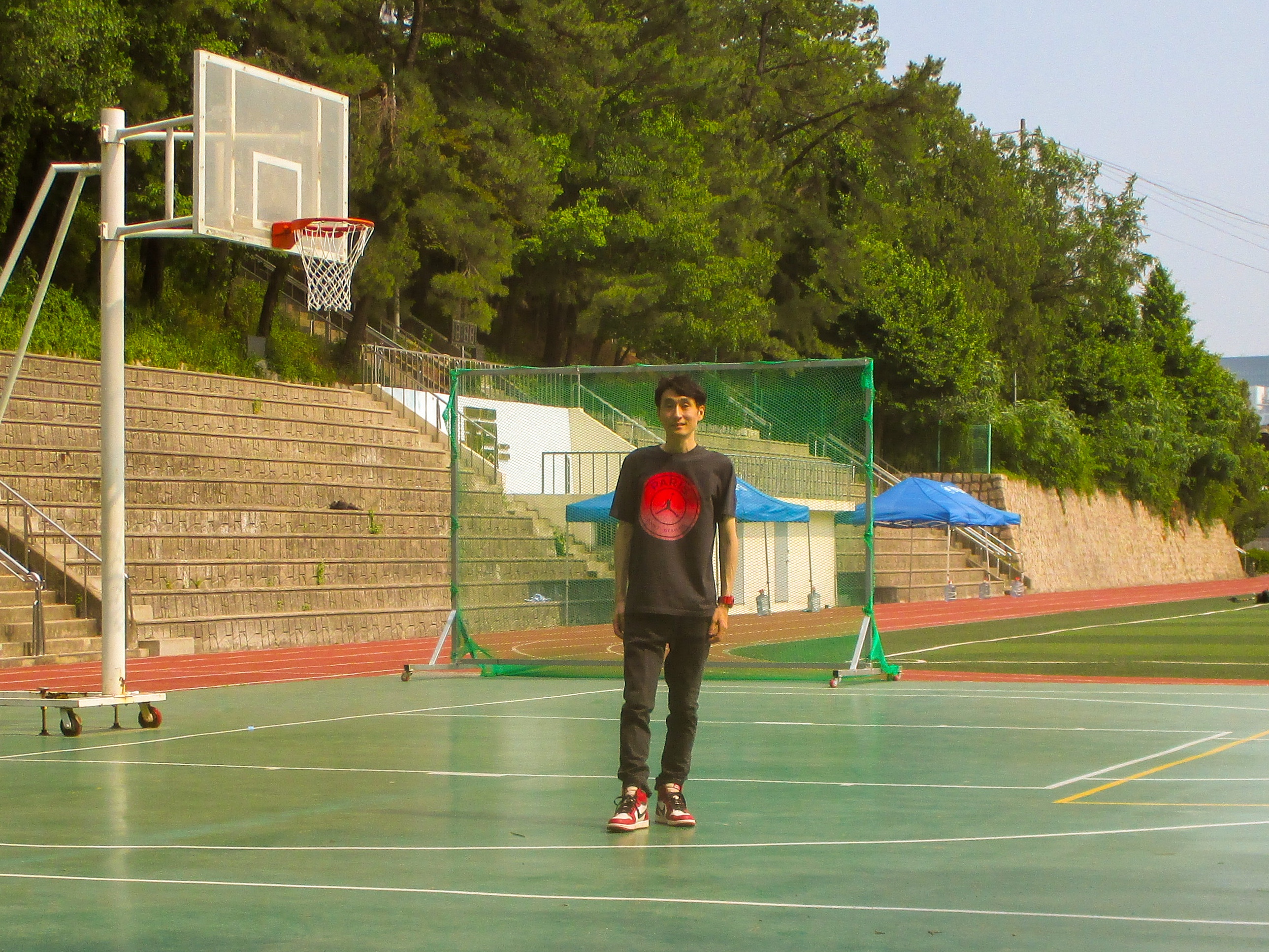 Jordan x Paris Saint-Germain T-Shirt Off Noir - Asia, Jordan 1 Retro High OG Chicago 2022 착용 스타일