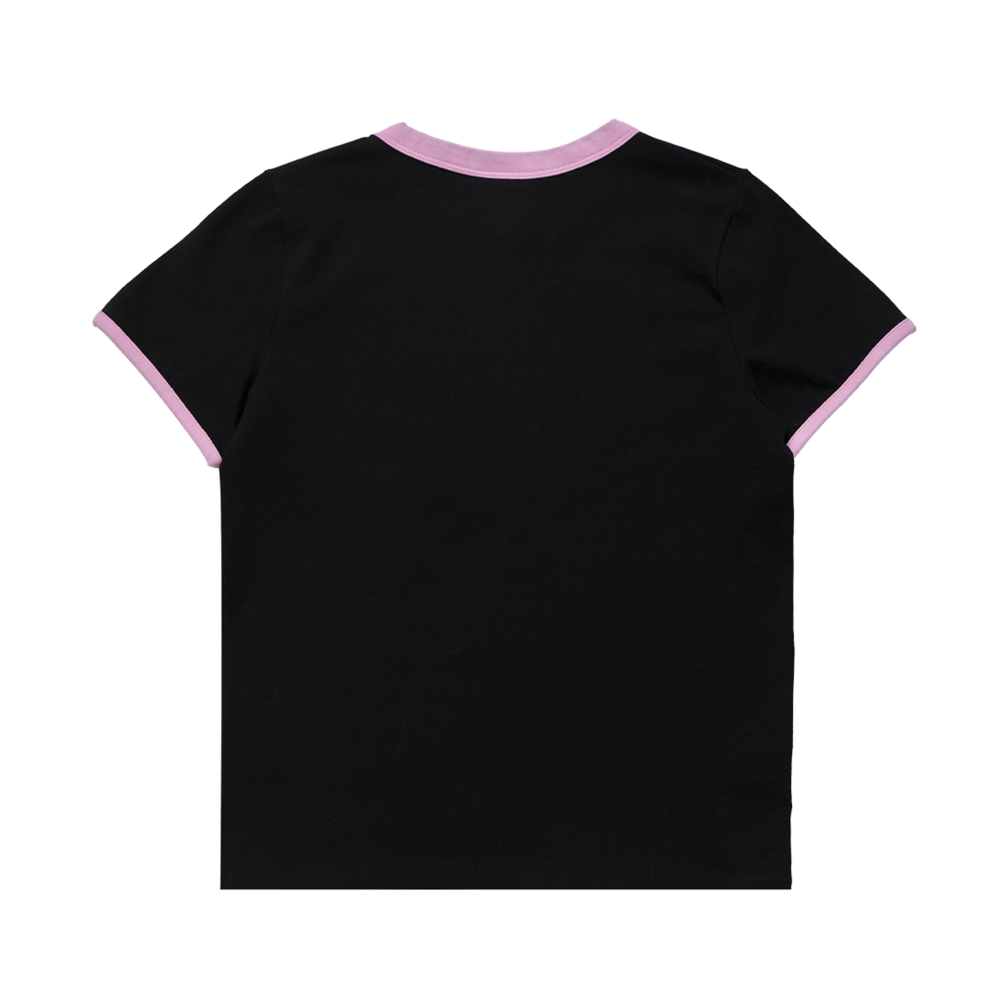 미니멀페어 뷰티풀 라이프 링거 티셔츠 블랙(mnmpair Beautiful Life Ringer Tee Black) - 2