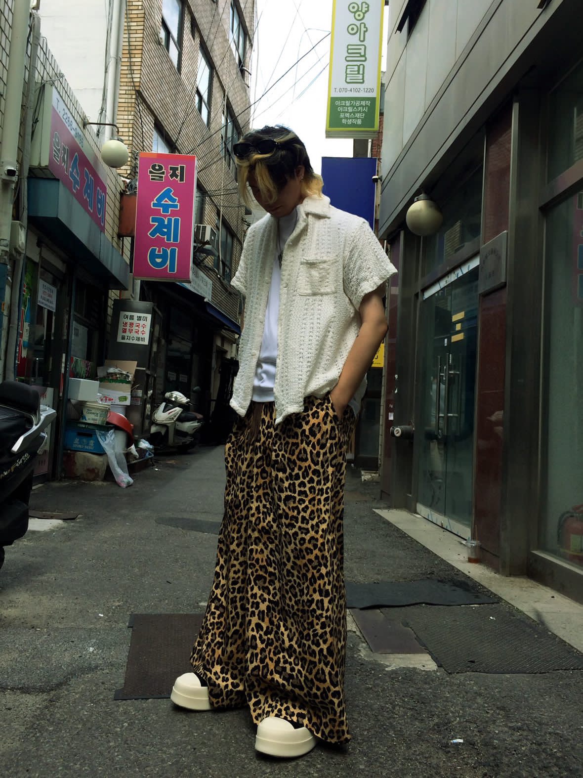 Artwork Museum x Plutus Shard Pendant M, Kapital Combed Burberry Leopard Print Rude Baggy Pants Brown 착용 스타일