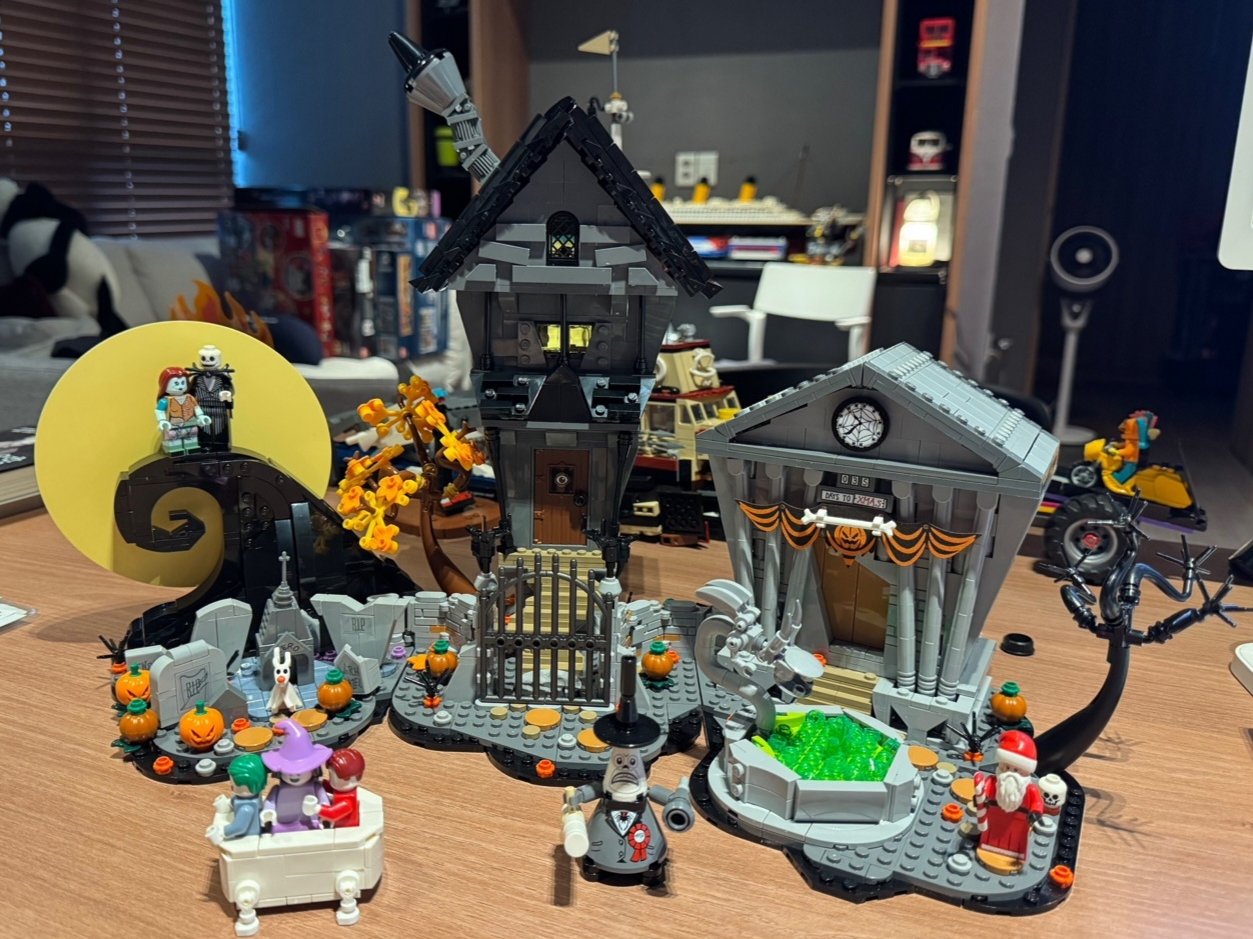 Lego Disney Tim Burton's The Nightmare Before Christmas 착용 스타일