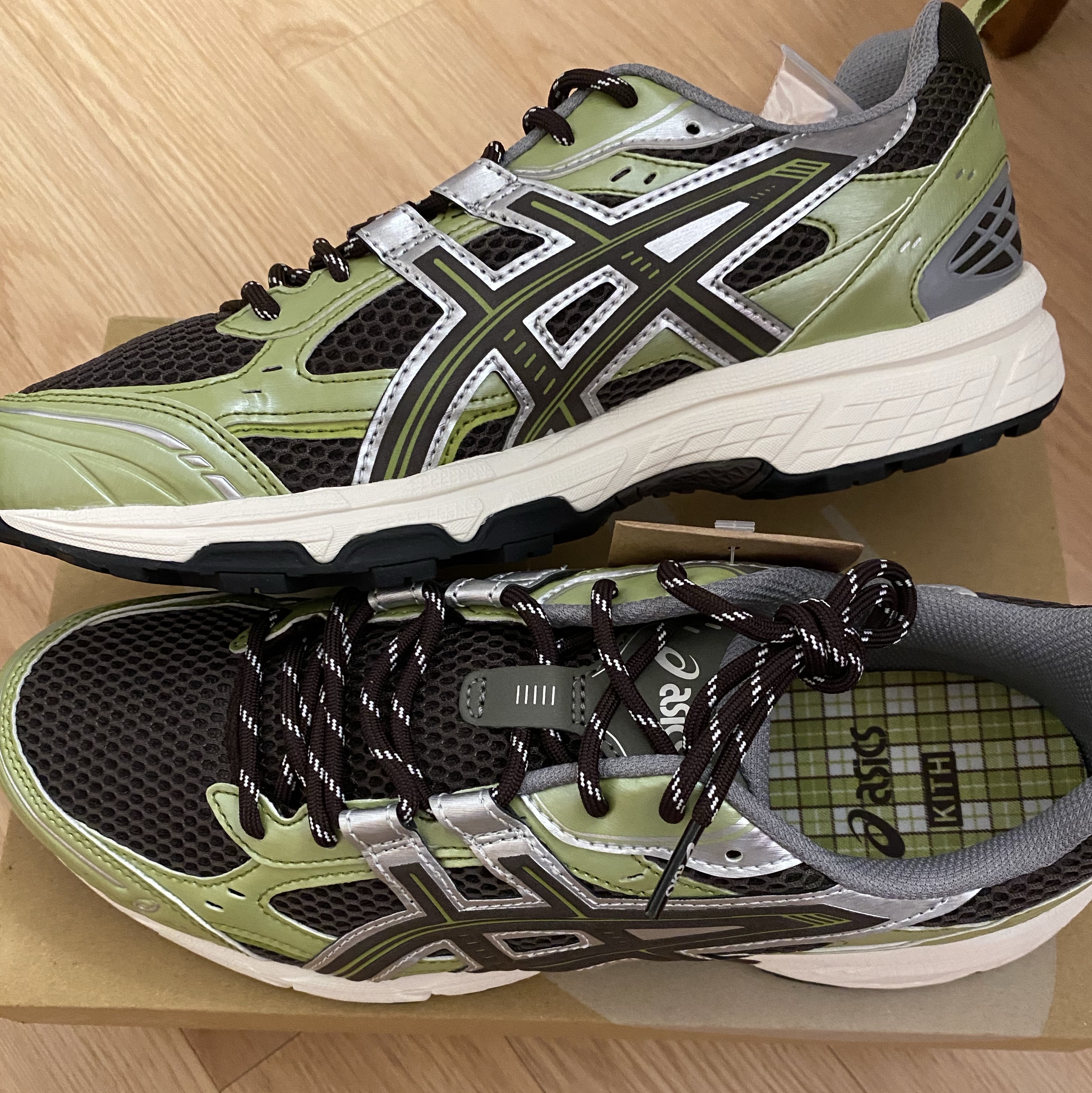 Asics x Kith Gel-Nunobiki Delicioso Pure Silver 착용 스타일