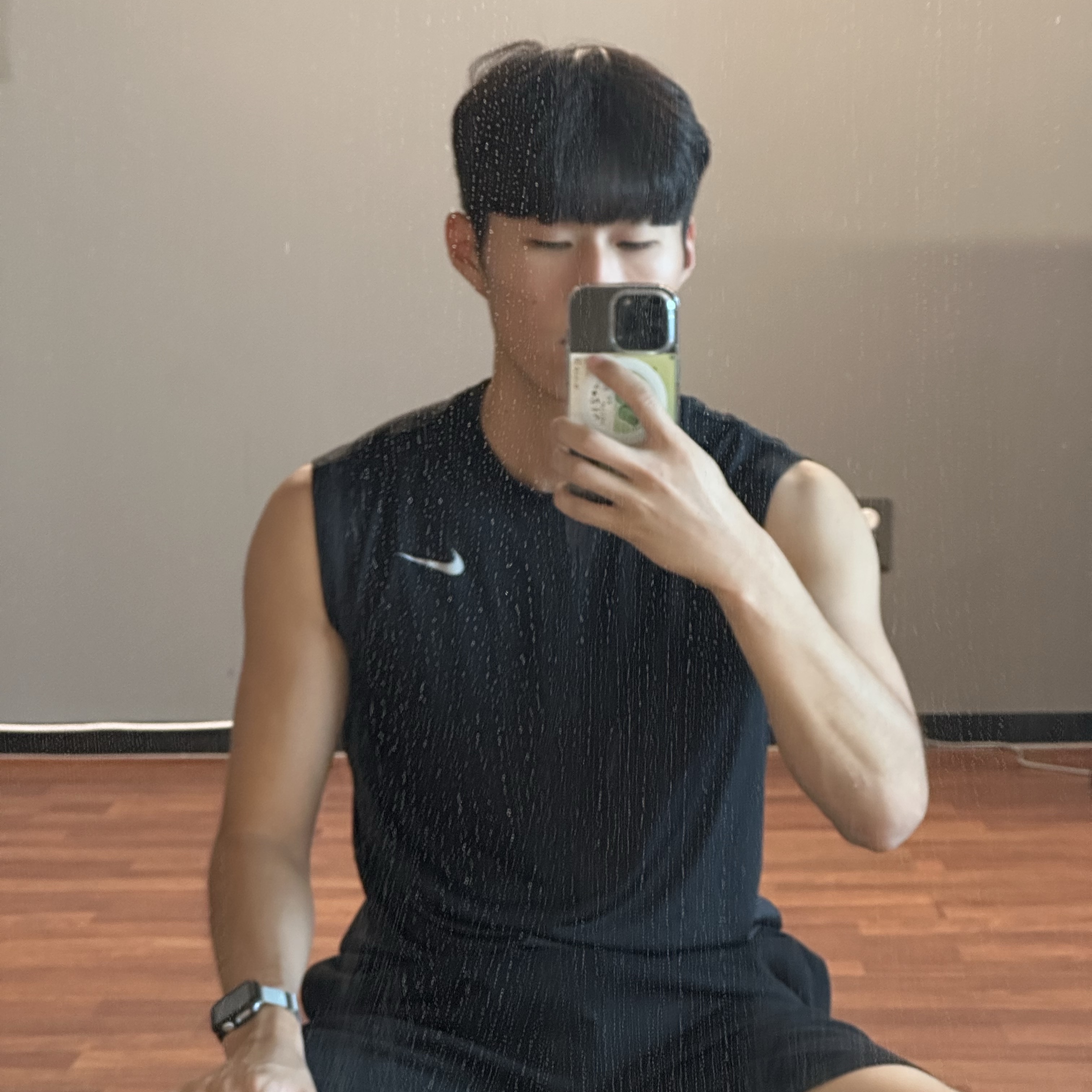 Nike Dri-Fit Legend Sleeveless Fitness T-Shirt Black - Asia 착용 스타일