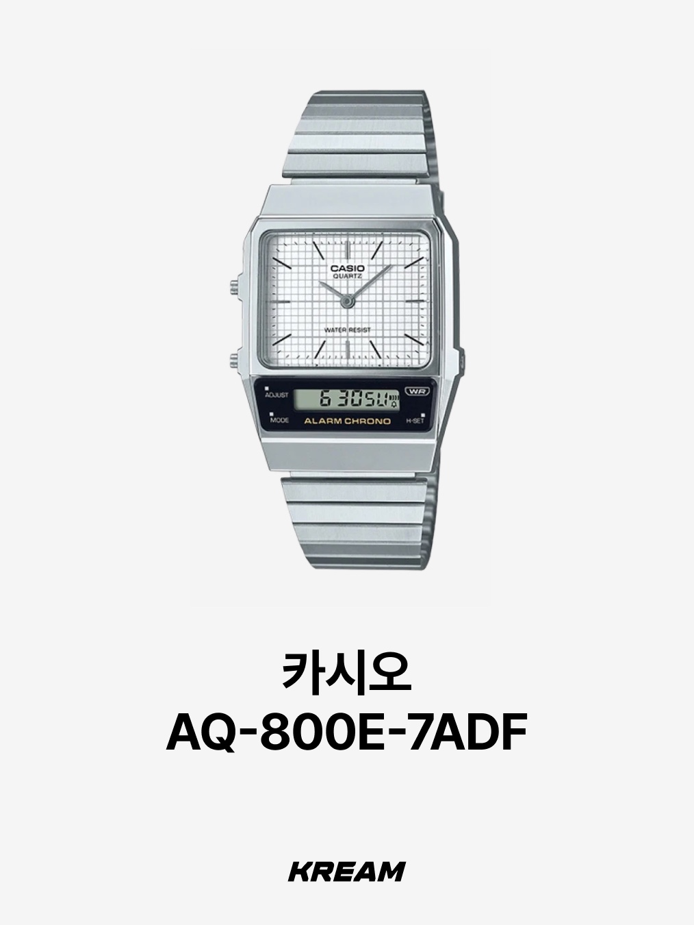 Casio F-91WS-8, Casio F-91WS-7DF 착용 스타일 - 5