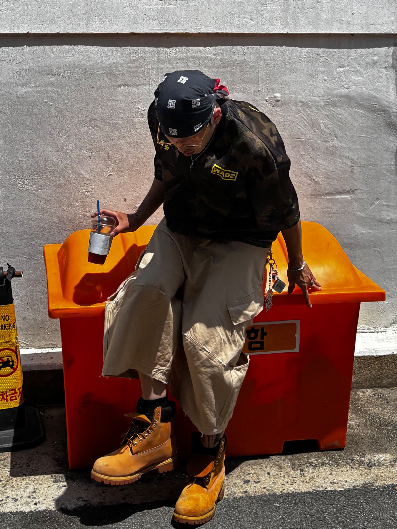 Timberland Premium 6 inch Waterproof Boot Wheat Nubuck - Wide 착용 스타일 - 3