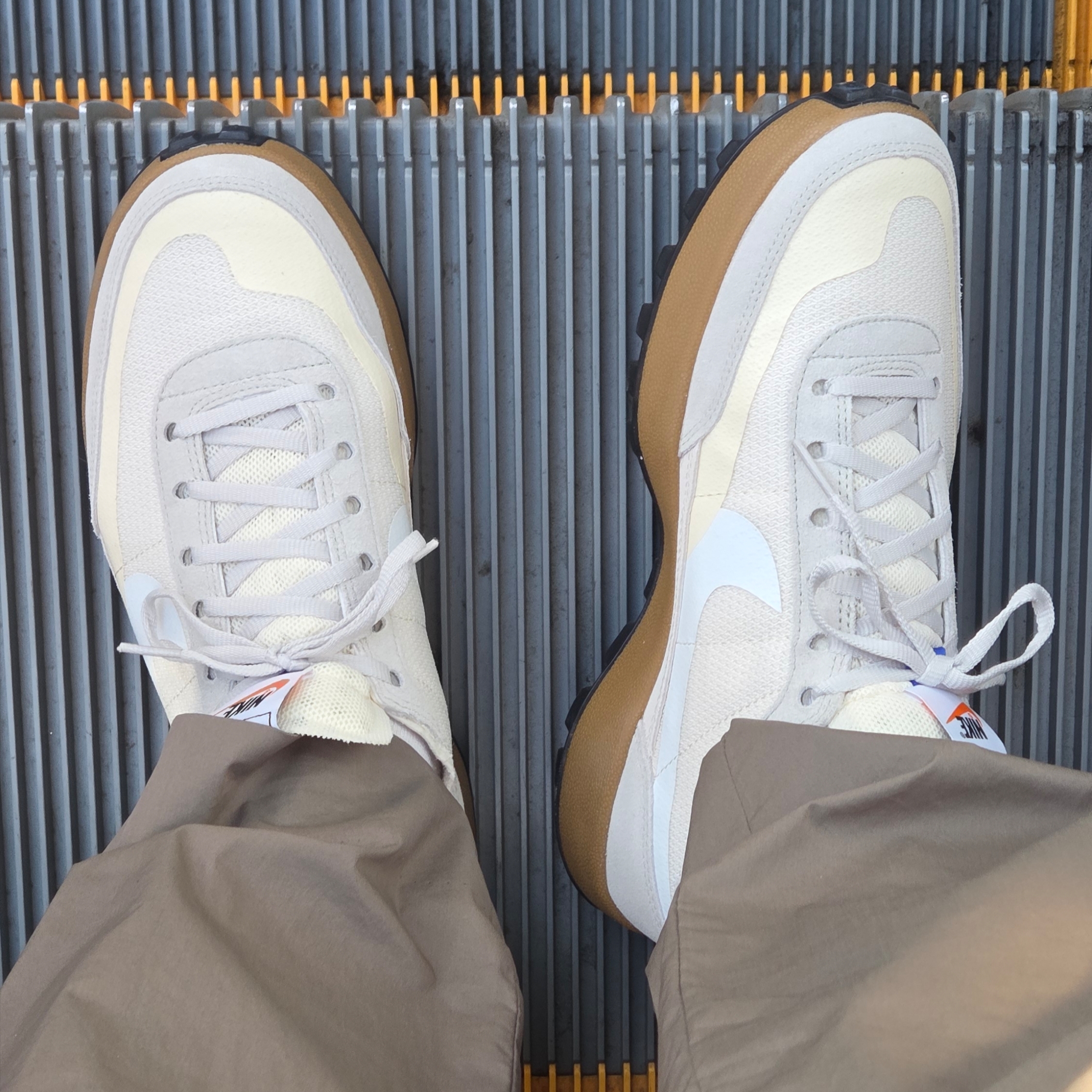 Nike x Tom Sachs General Purpose Shoe Light Cream 착용 스타일 - 1