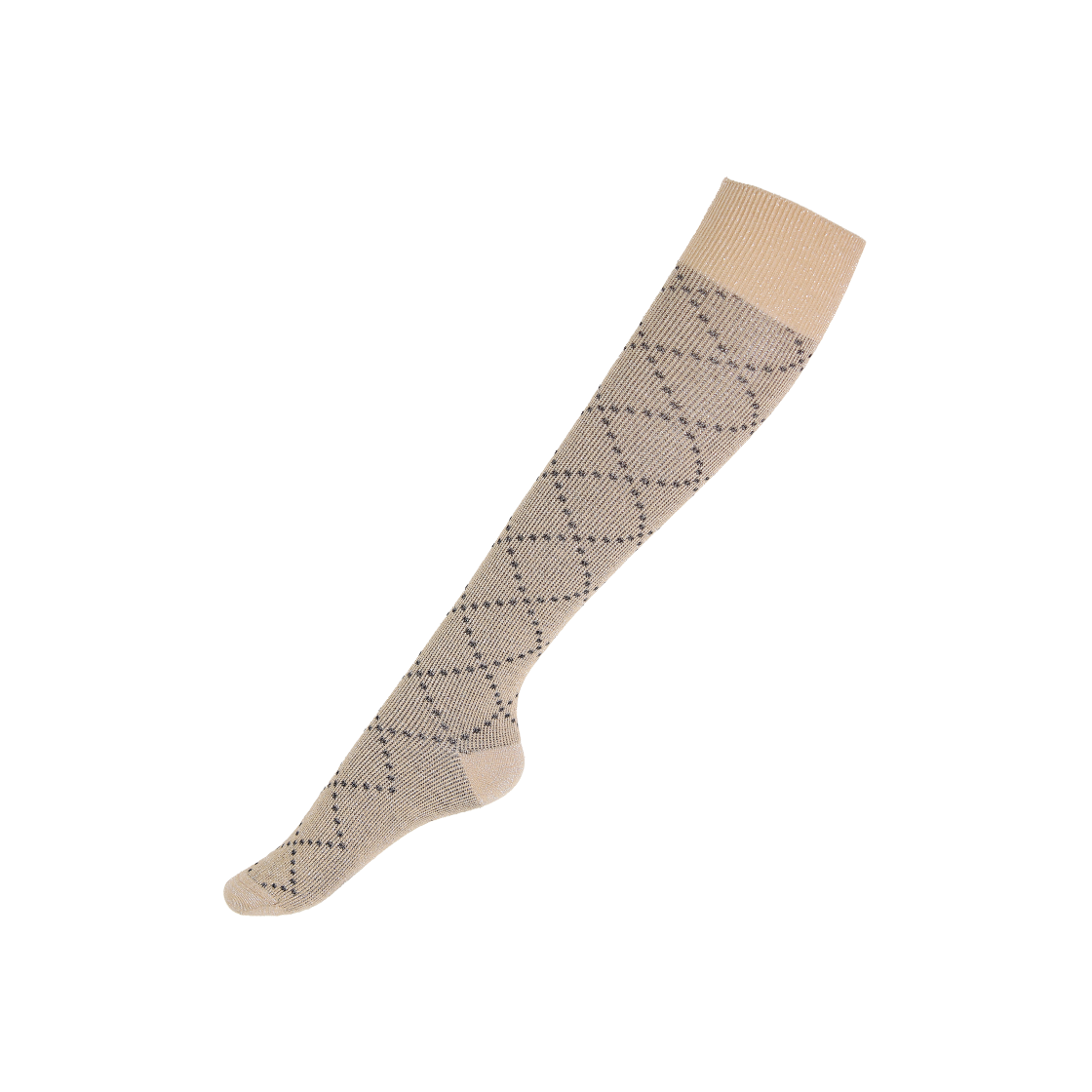 L0000031 Onnitella Shiny Pattern Knee Socks