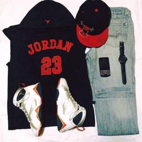 Jordan 7 Retro Reflections of a Champion 착용 스타일