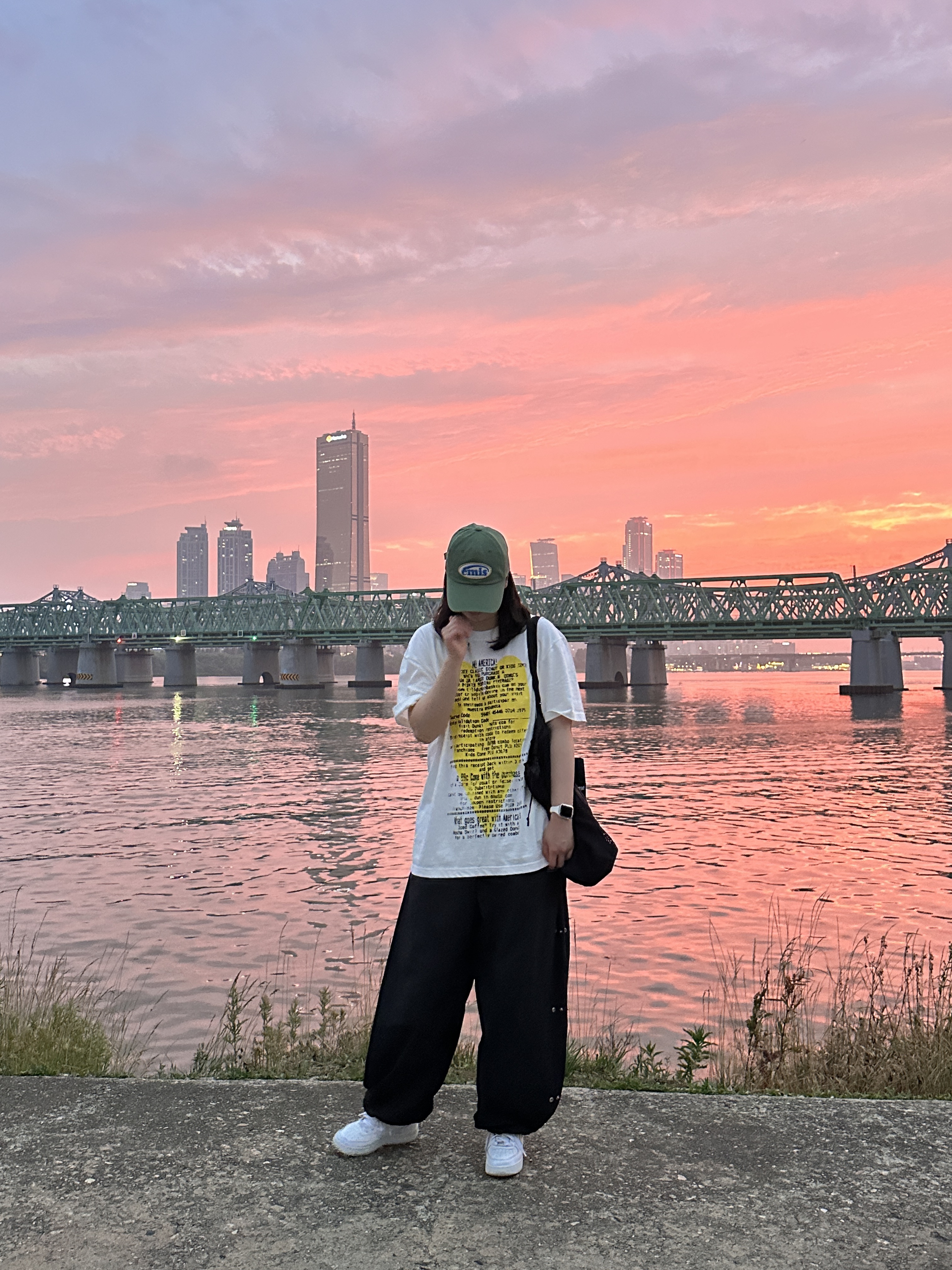 Emis Wappen Ball Cap Green, Nike Air Force 1 '07 Low White 착용 스타일