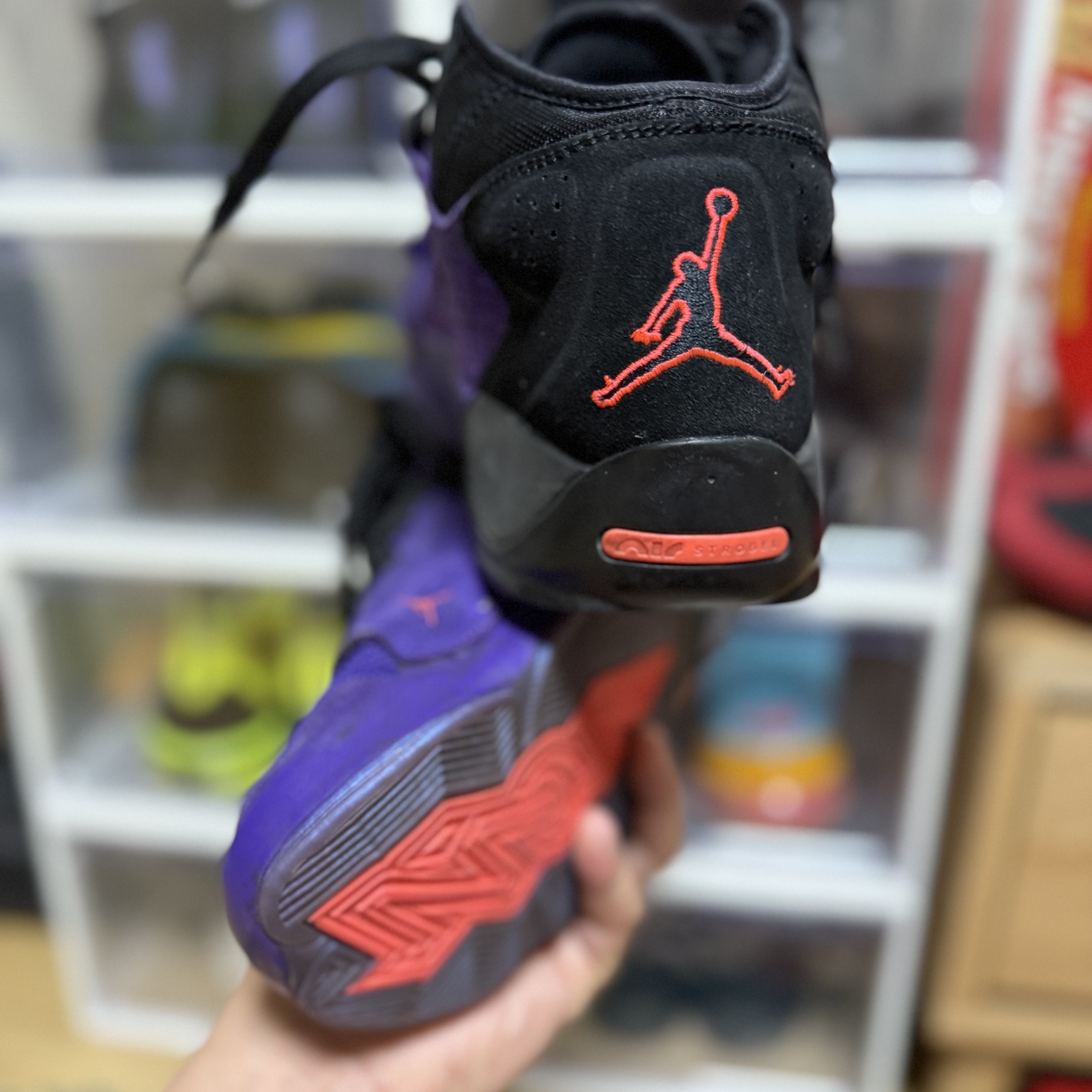 Jordan Zion 2 PF Court Purple Black 착용 스타일