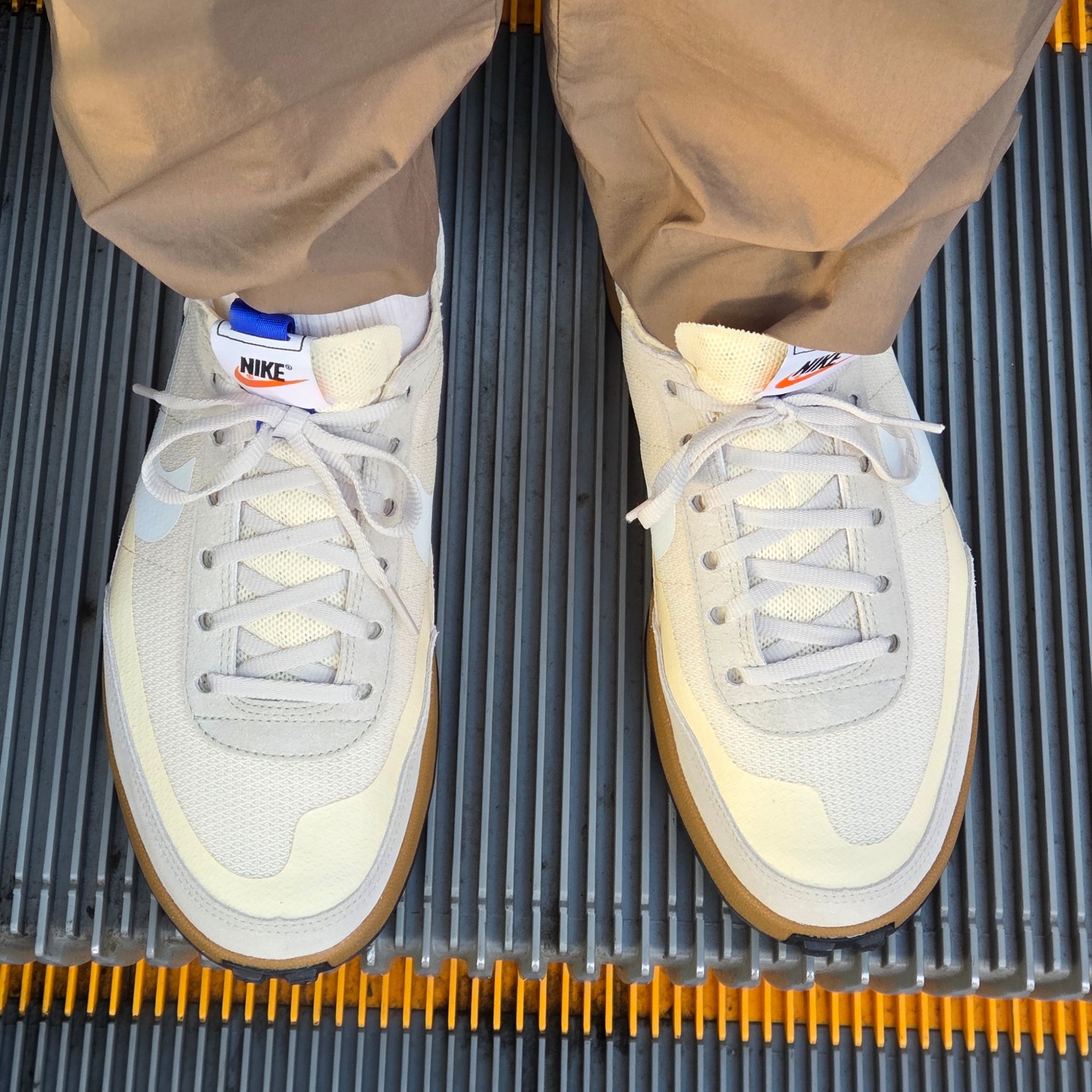 Nike x Tom Sachs General Purpose Shoe Light Cream 착용 스타일 - 2