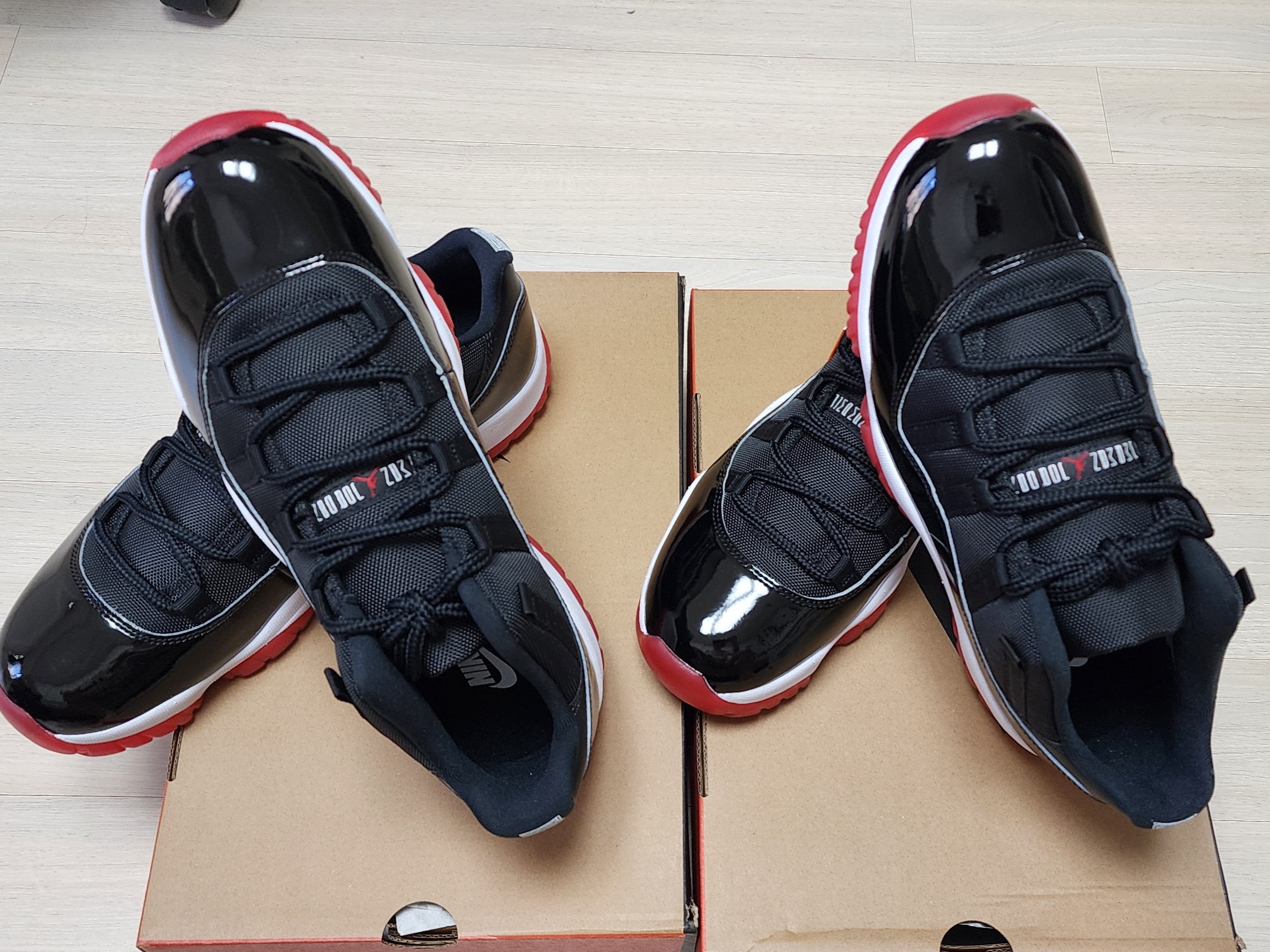 Jordan 11 Retro Low Bred 2025 착용 스타일