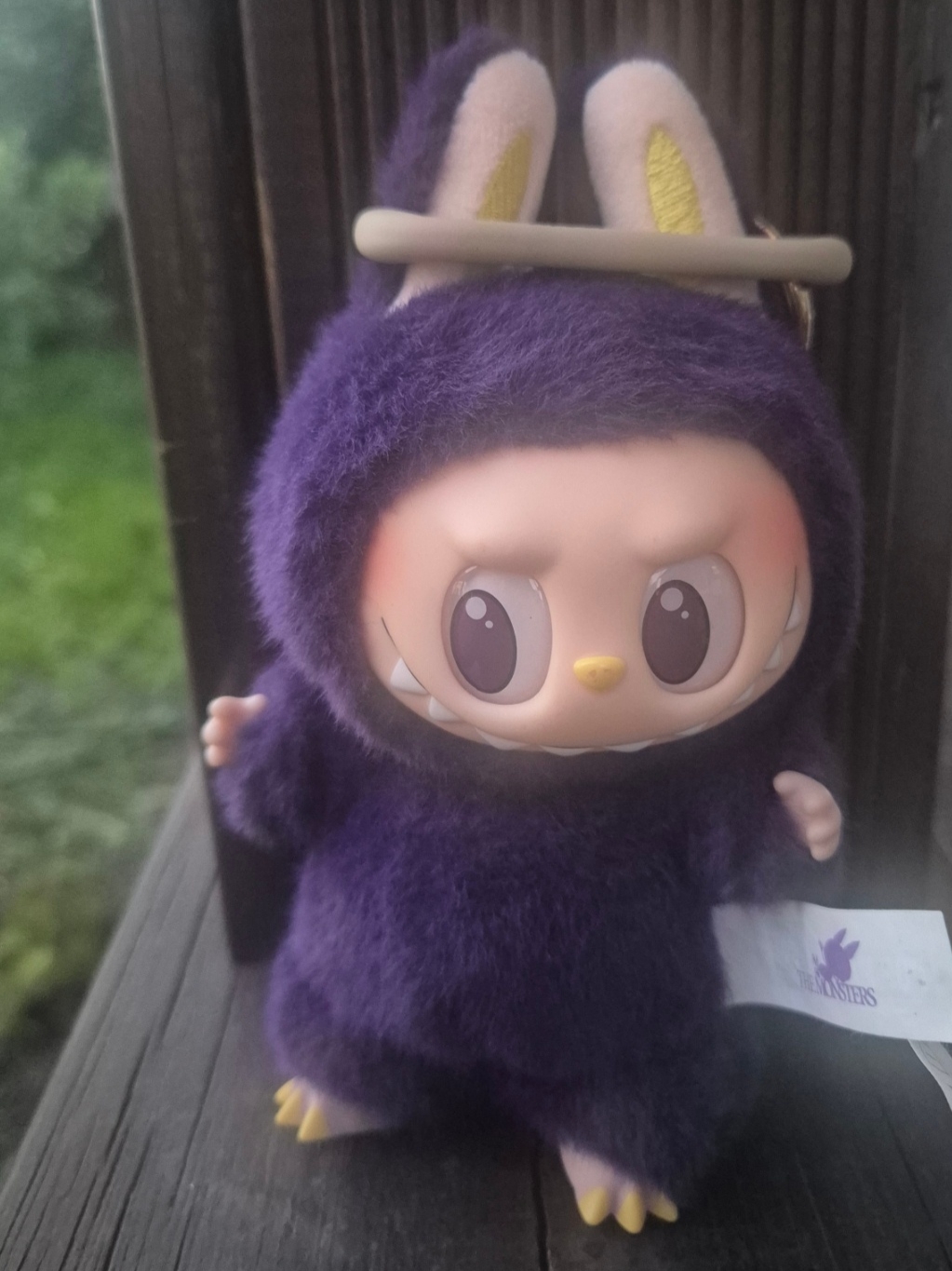 Pop Mart Labubu x Pronounce Lucky Fairy Toy Keyring, Human Made Carabiner 70mm Beige 착용 스타일