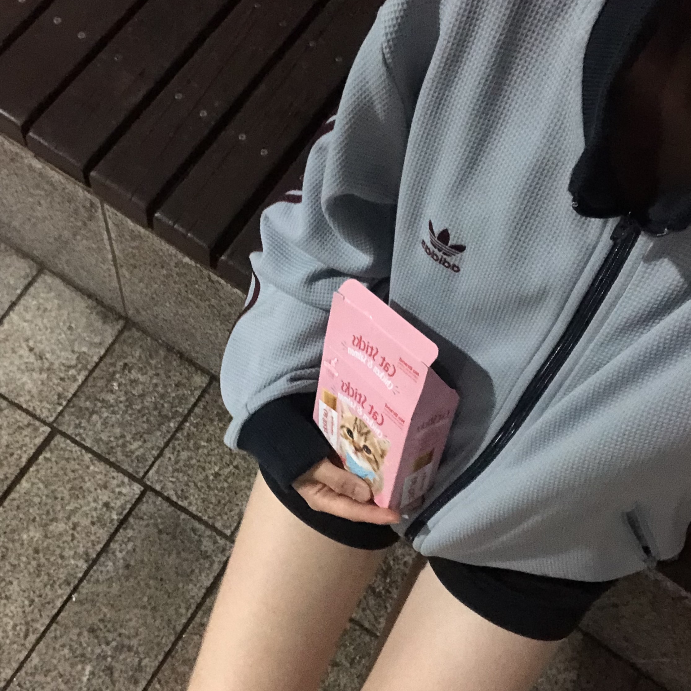 Adidas Originals Track Top Light Grey - KR Sizing, (W) Nike NSW Phoenix Fleece High Waisted Shorts Black - Asia 착용 스타일 - 1
