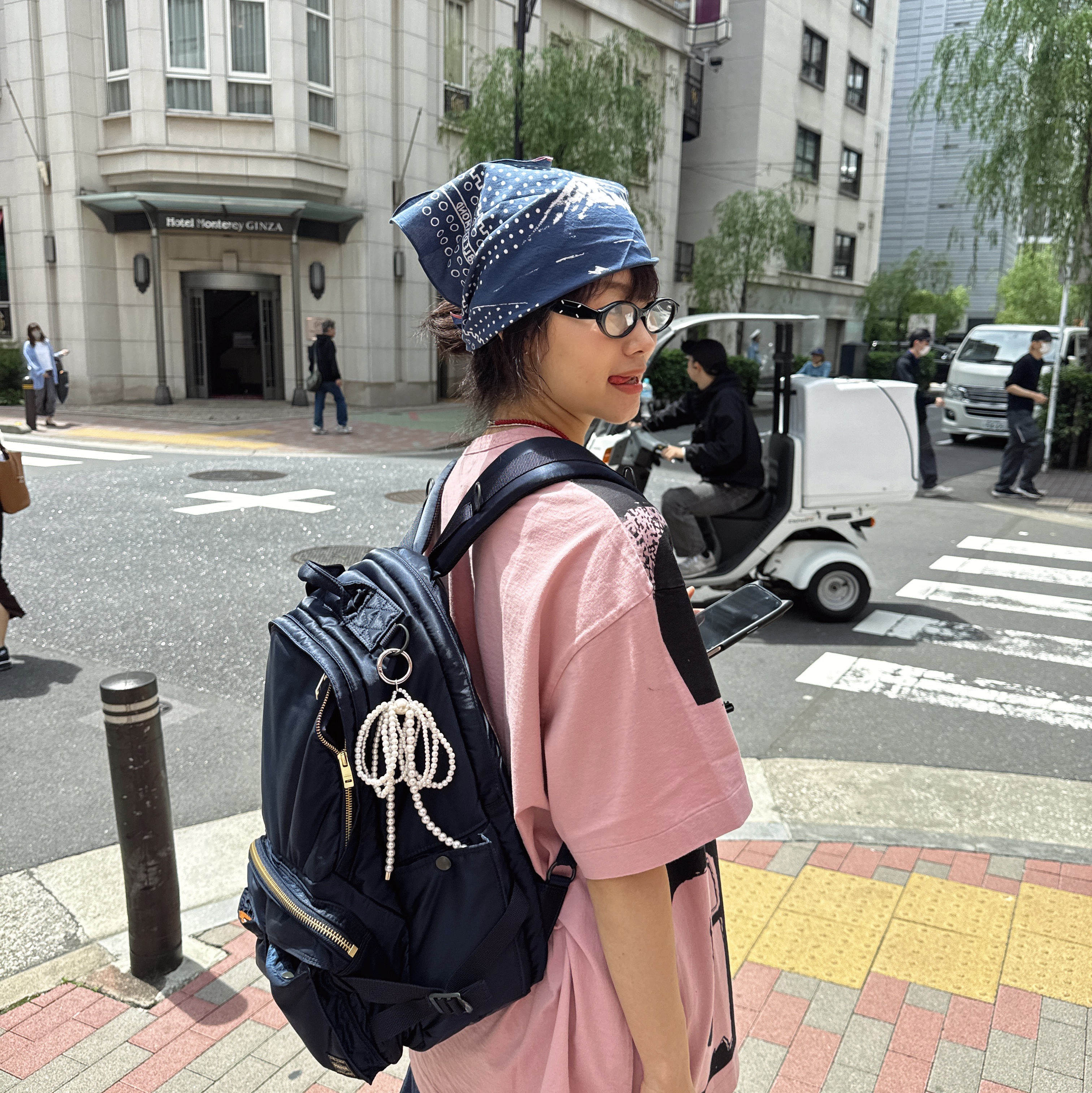 Kapital Fastcolor Selvedge Bandana Navy, Gentle Monster x Maison Margiela MM210 Black Clear ์ฐฉ์ฉ ์คํ์ผ