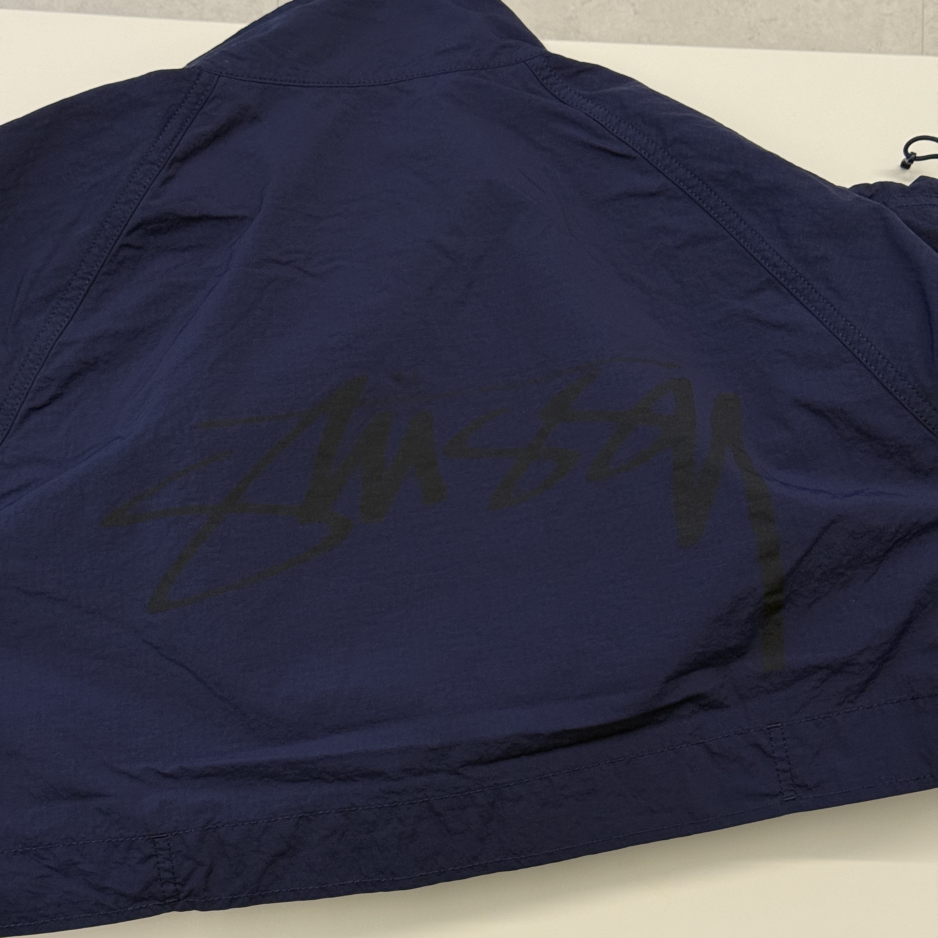 Stussy Basic Stussy Thermal 2 Tone LS T-Shirt Off White 착용 스타일 - 6