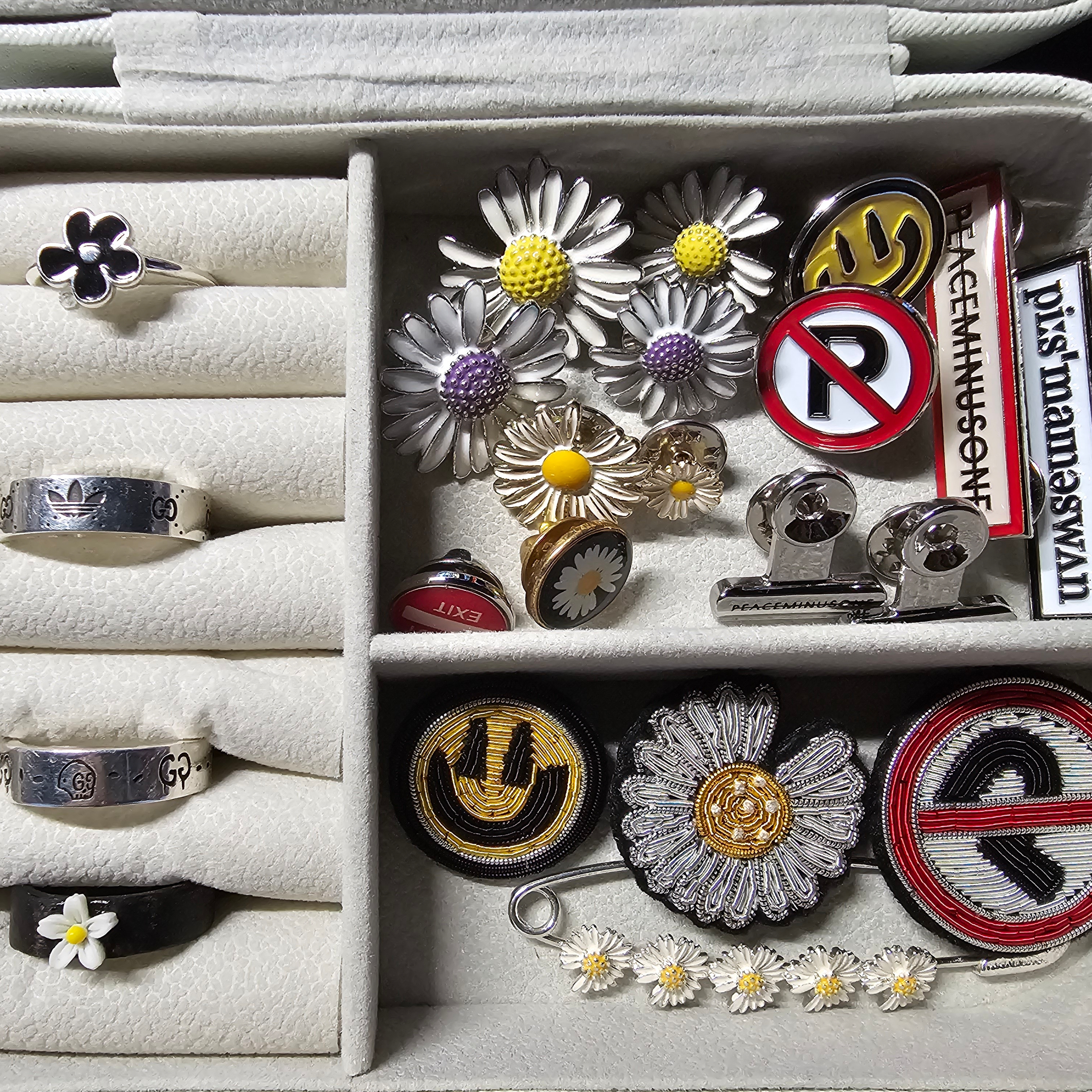 【Peaceminusone】 Pin Set #2 Multi org.jpg