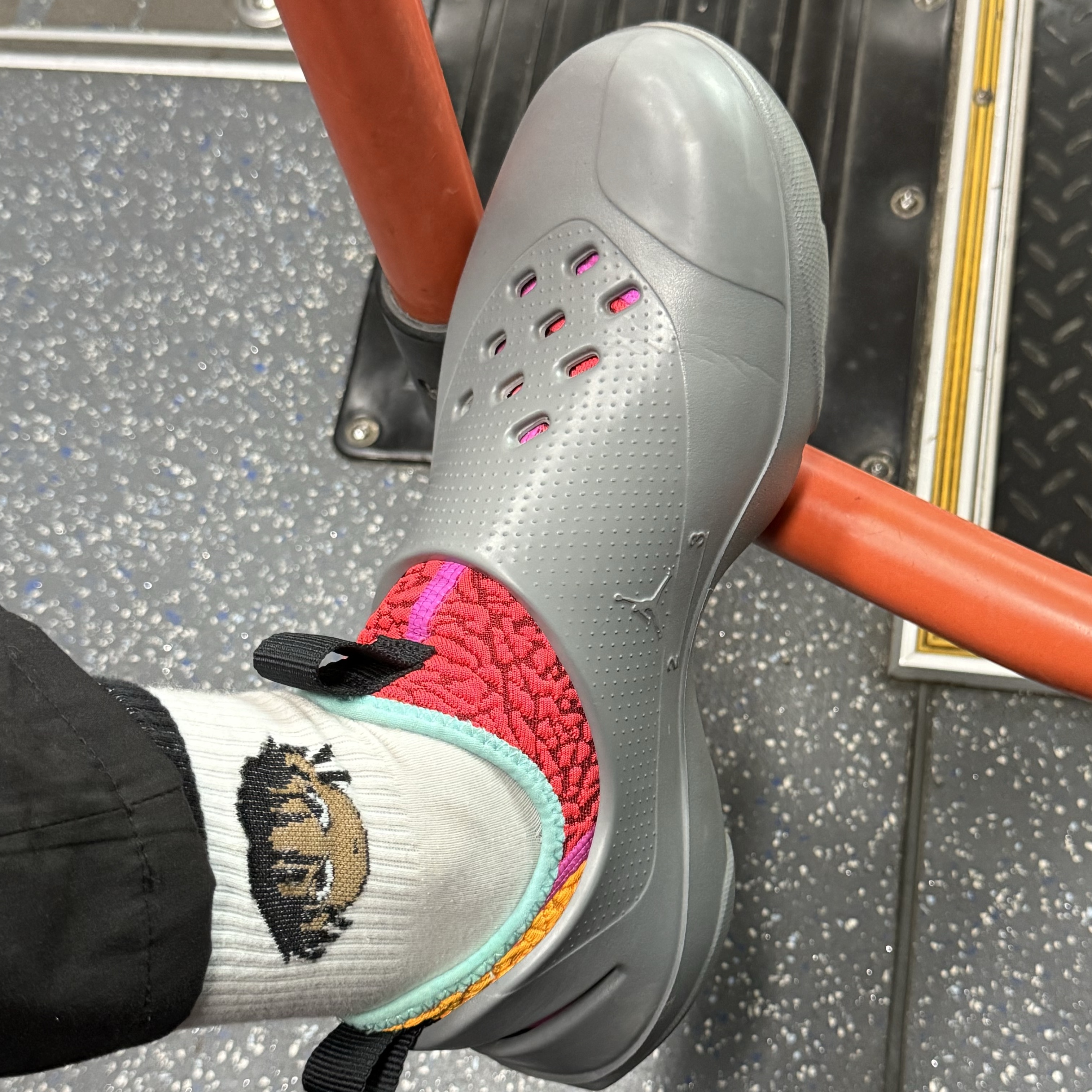 Jordan System .23 Cool Grey 착용 스타일