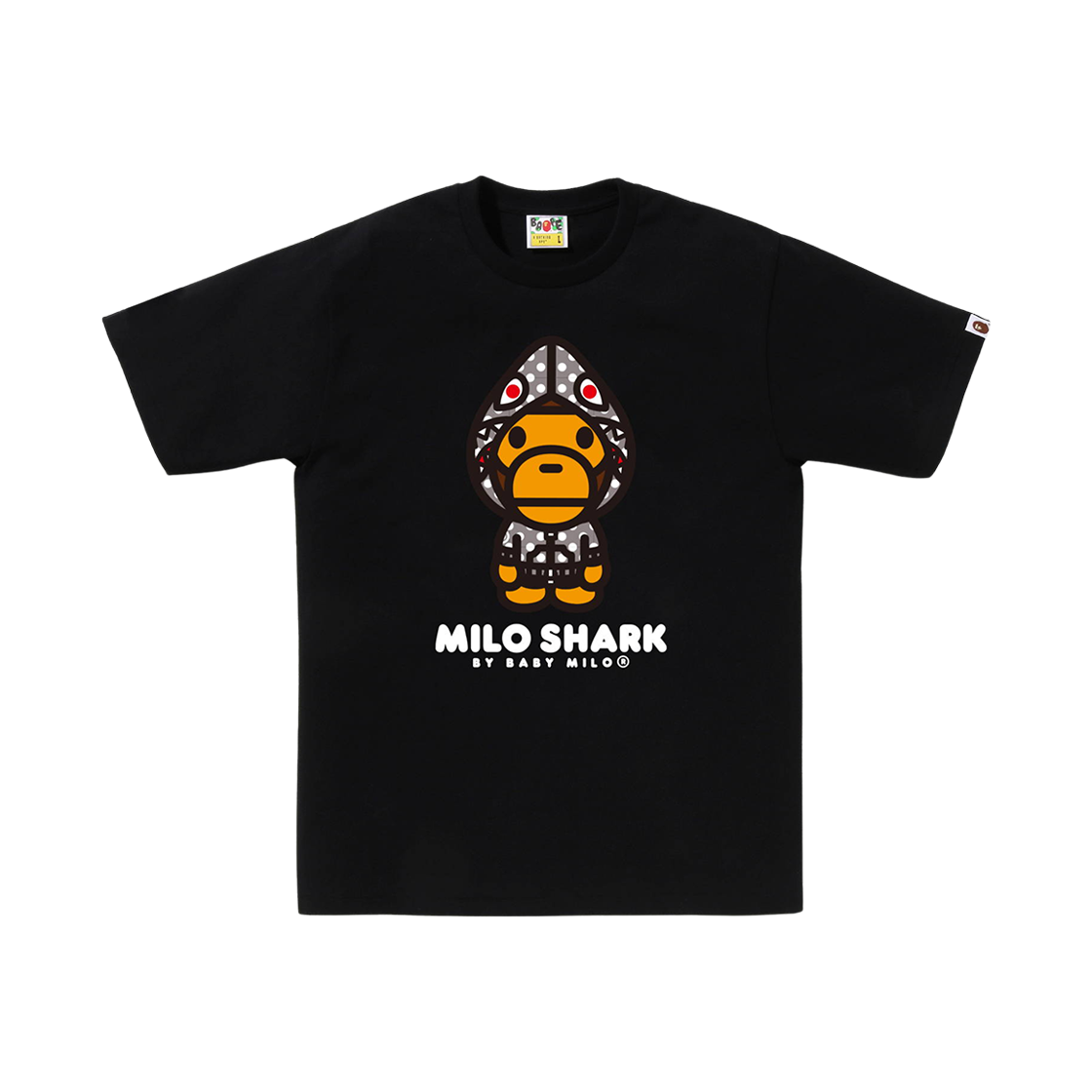 베이프 마일로 샤크 오사카 티셔츠 블랙 - 오사카 팝업 스토어 한정(BAPE Milo Shark Osaka T-Shirt Black - Osaka Pop-Up Store Exclusive)