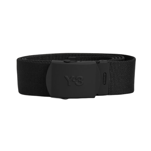 Y-3 Classic Logo Belt Black