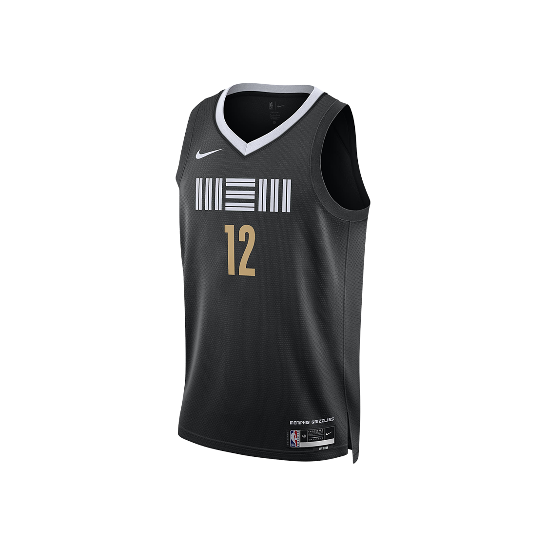 나이키 자 모란트 멤피스 그리즐리스 시티 에디션 2023/24 NBA 스윙맨 저지 블랙(Nike Ja Morant Memphis Grizzlies City Edition 2023/24 NBA Swingman Jersey Black)