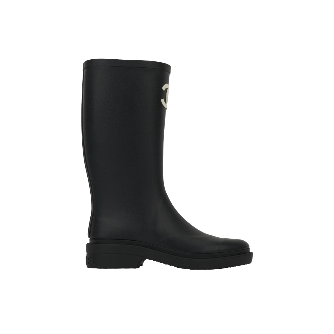 (W) 샤넬 부츠 카우초크 & 블랙((W) Chanel Boots Caoutchouc & Black)
